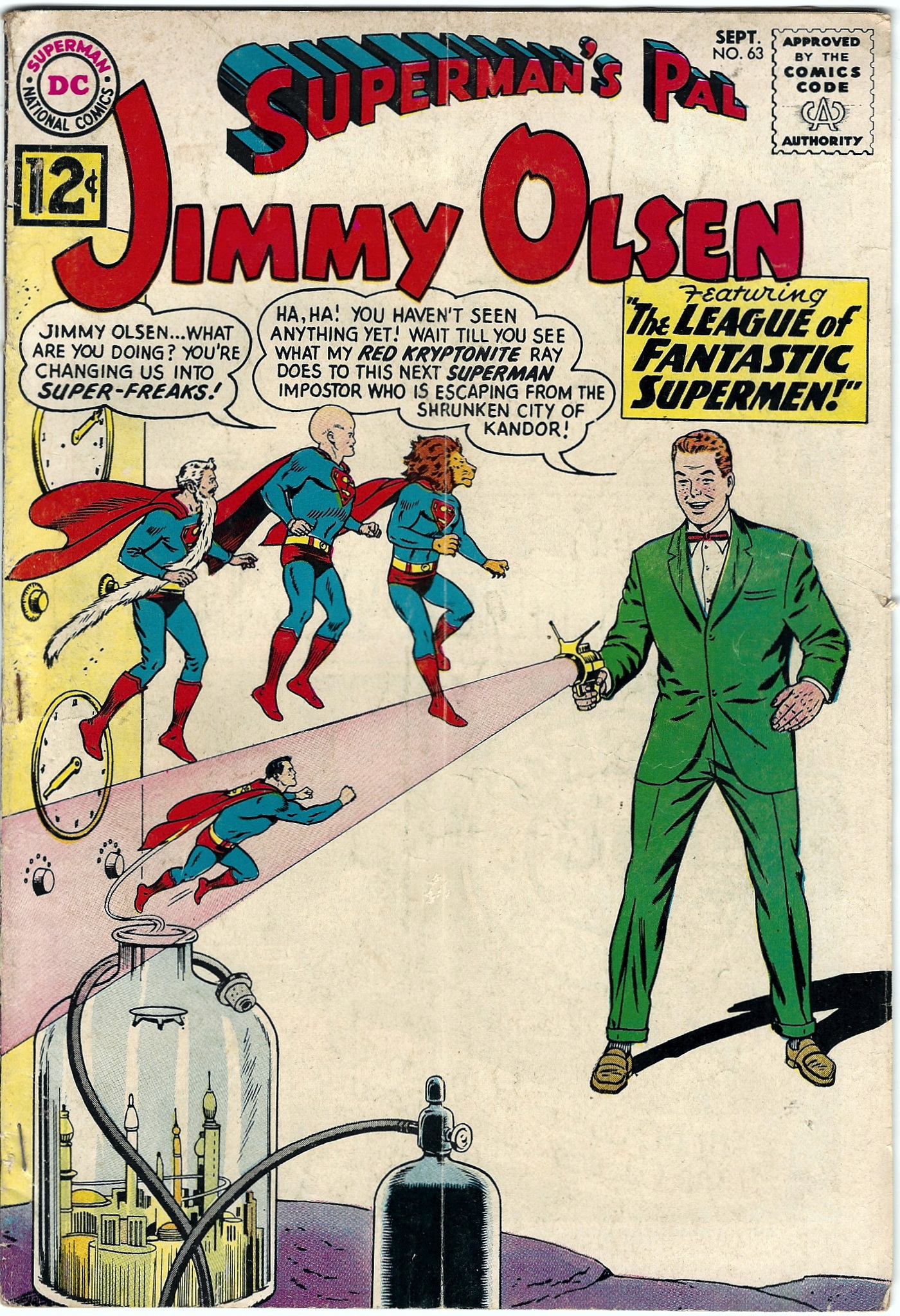 Jimmy Olsen Comics 63 September 1962