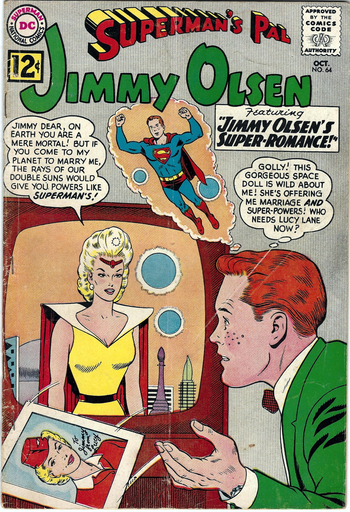 Jimmy Olsen 64 October 1962