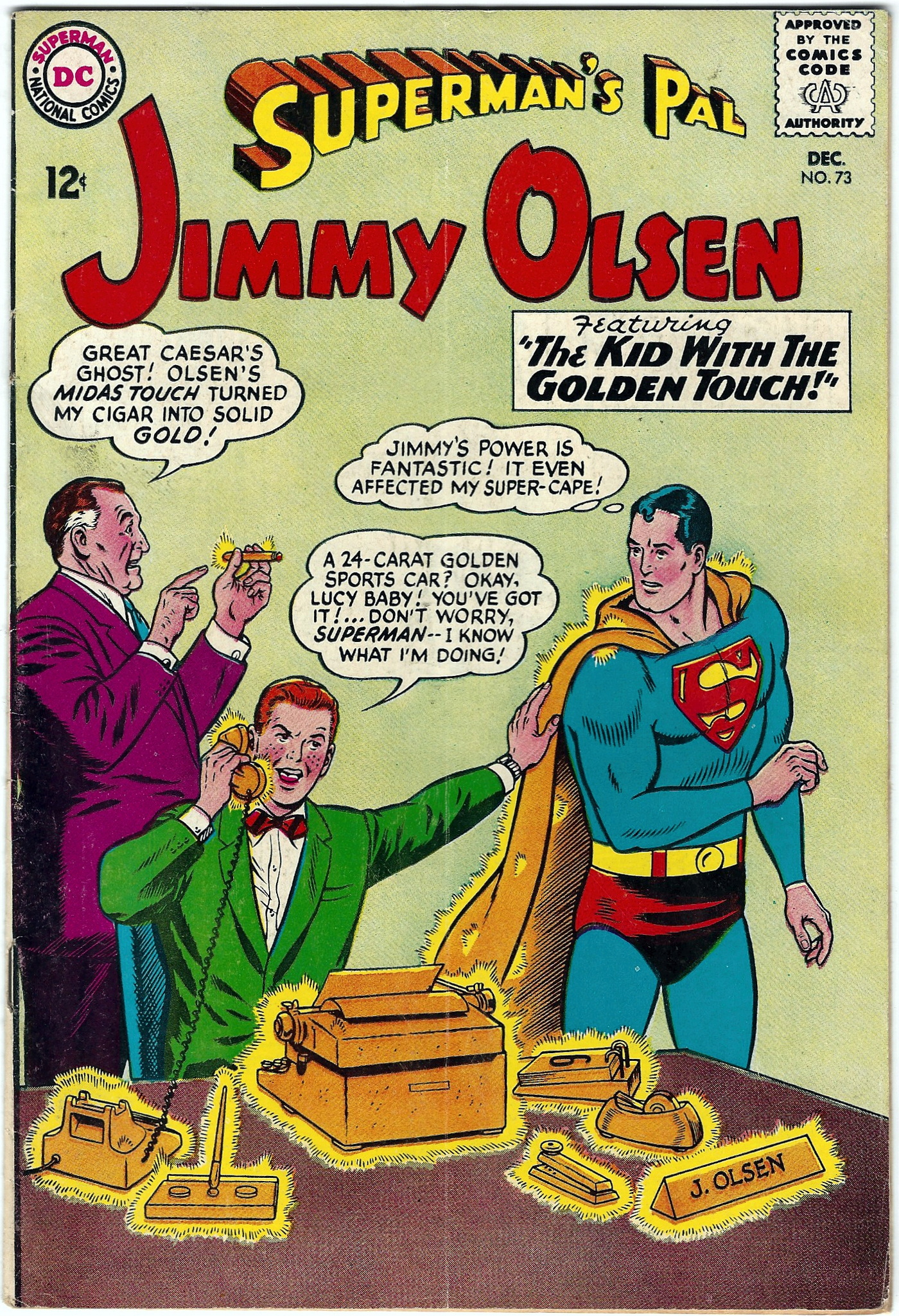 Jimmy Olsen 73 December 1963