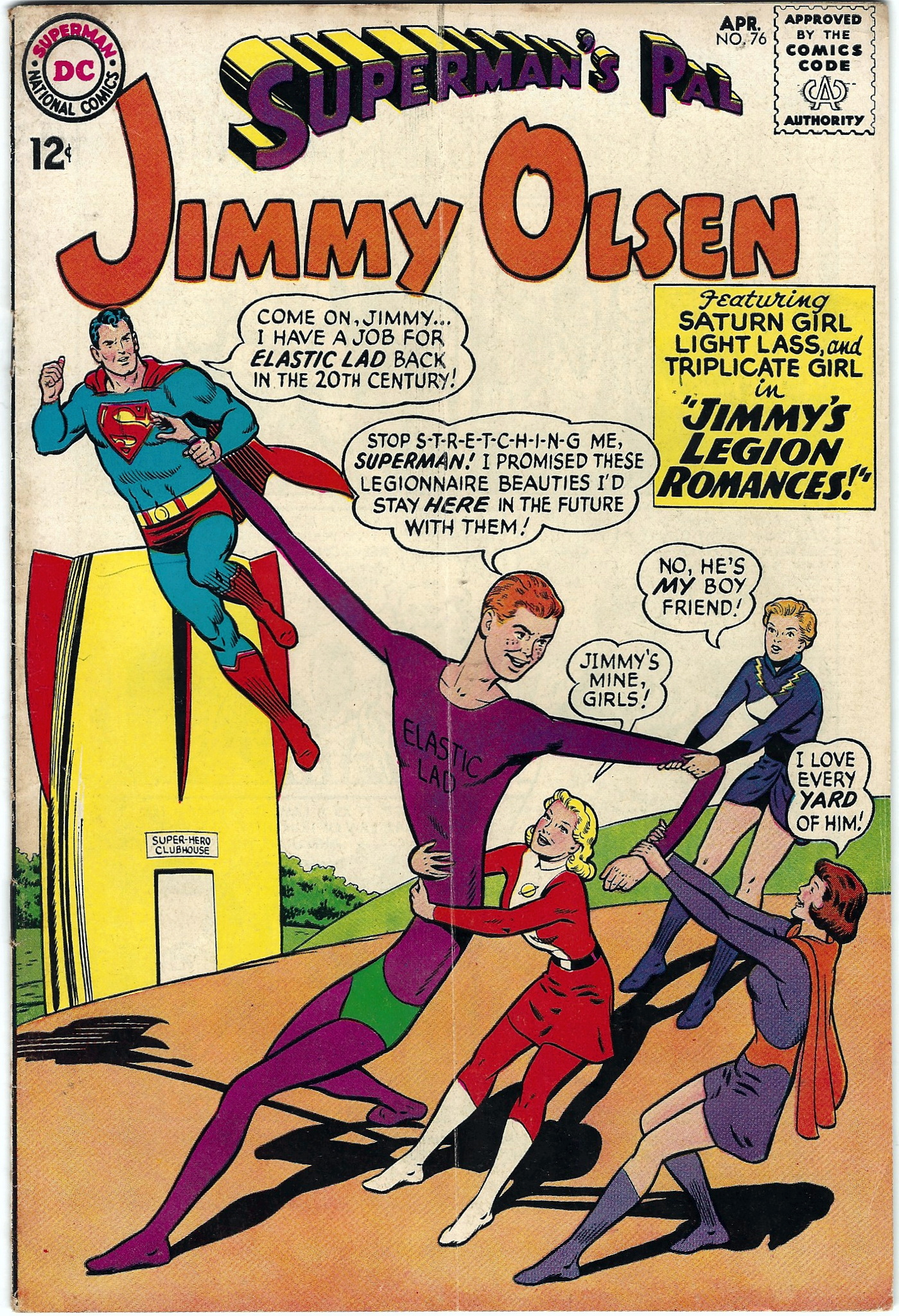 Jimmy Olsen 76 April 1964