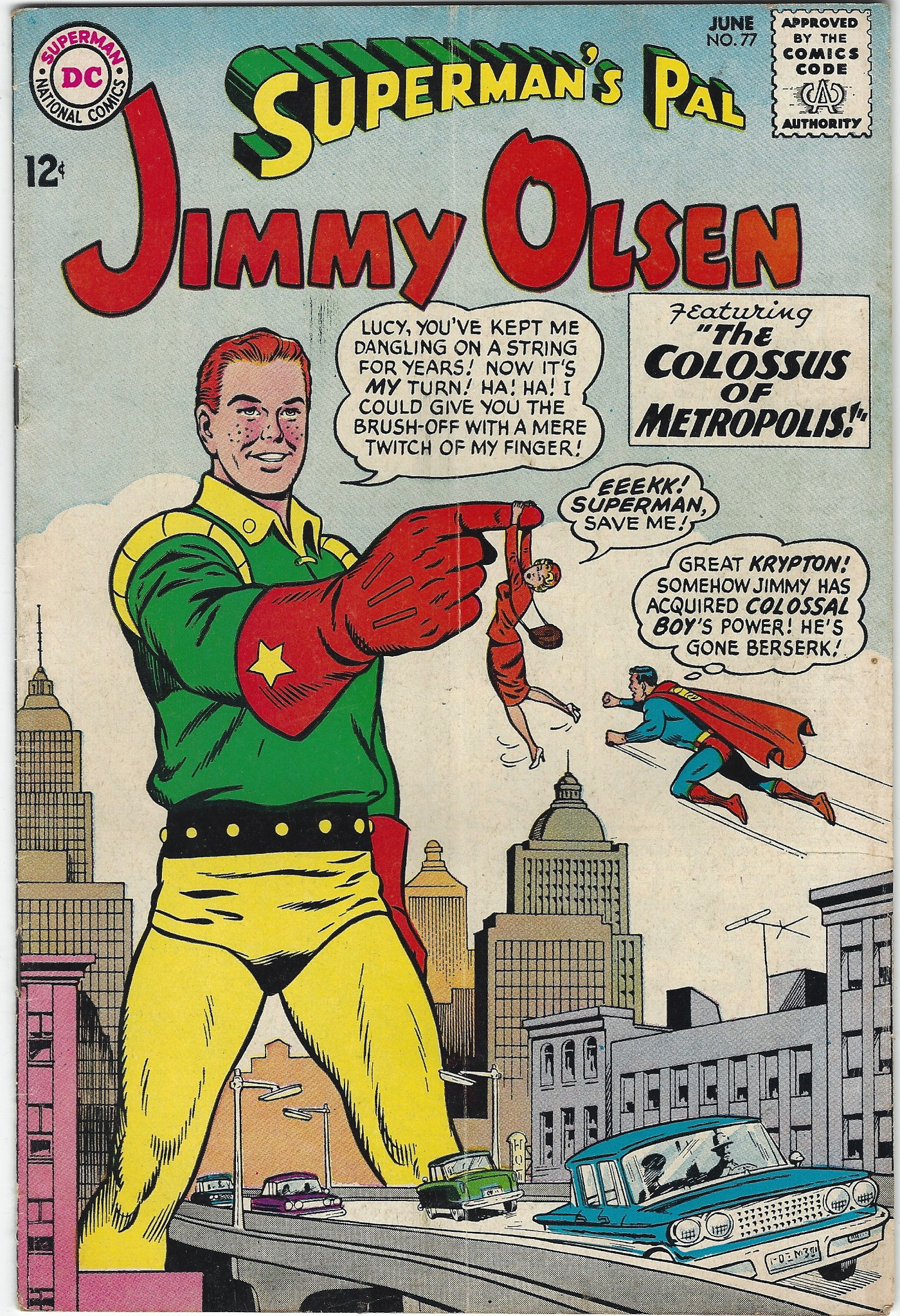 Jimmy Olsen 77 June 1964