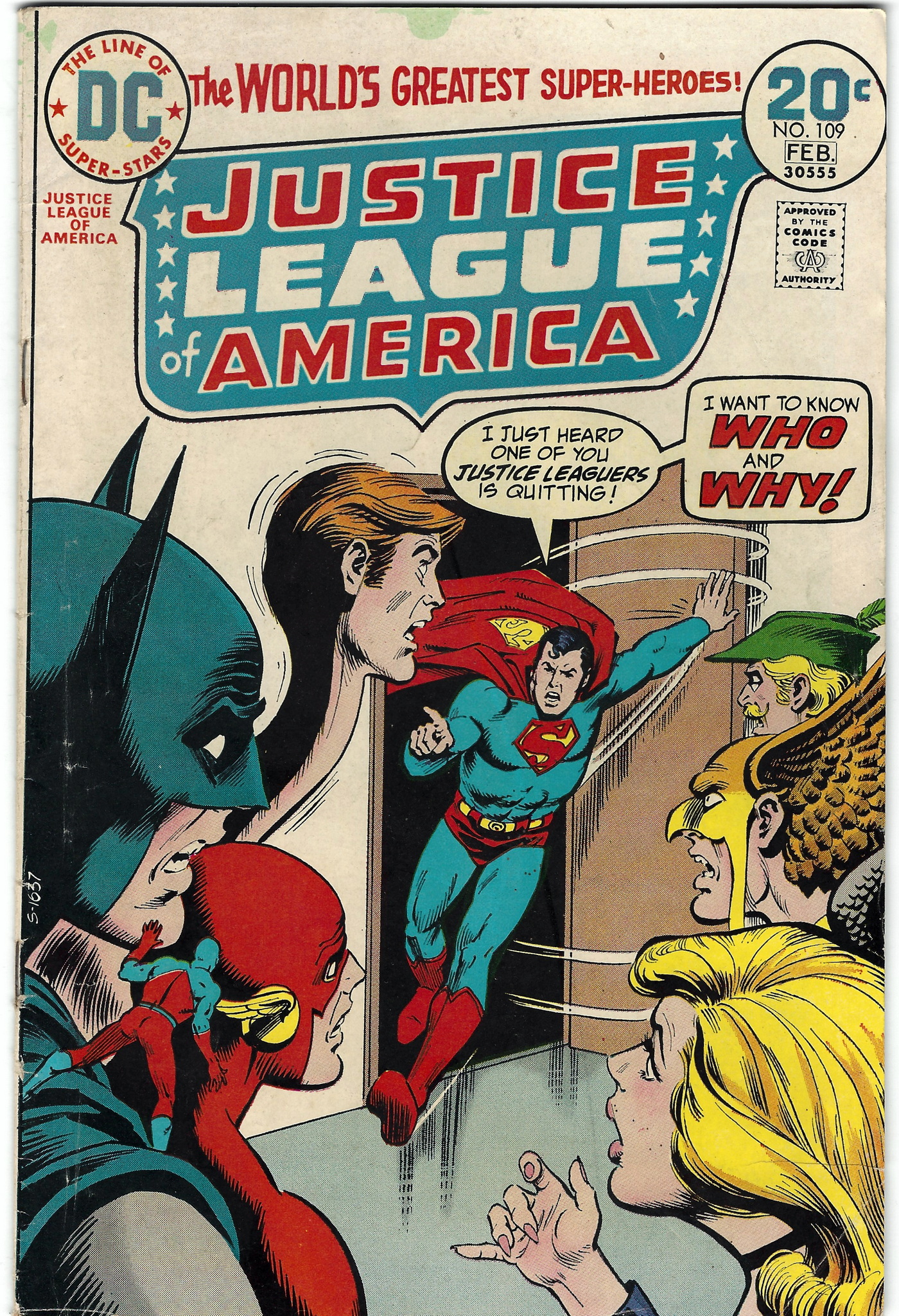 Justice League 109 February 1974