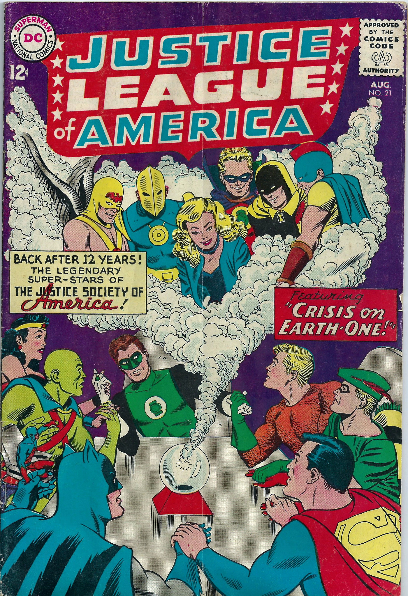 Justice League 21 August 1963