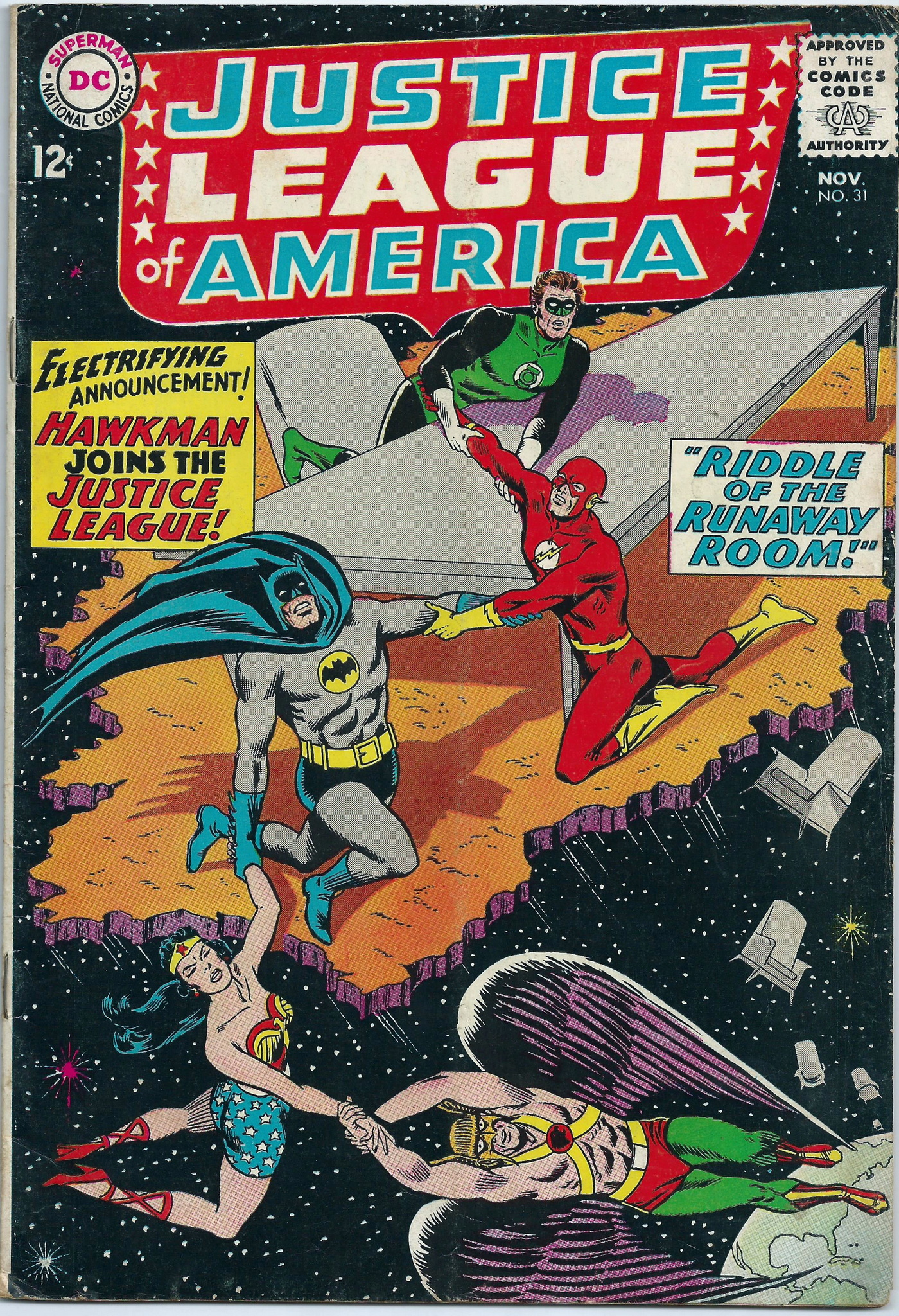 Justice League 31 November 1964