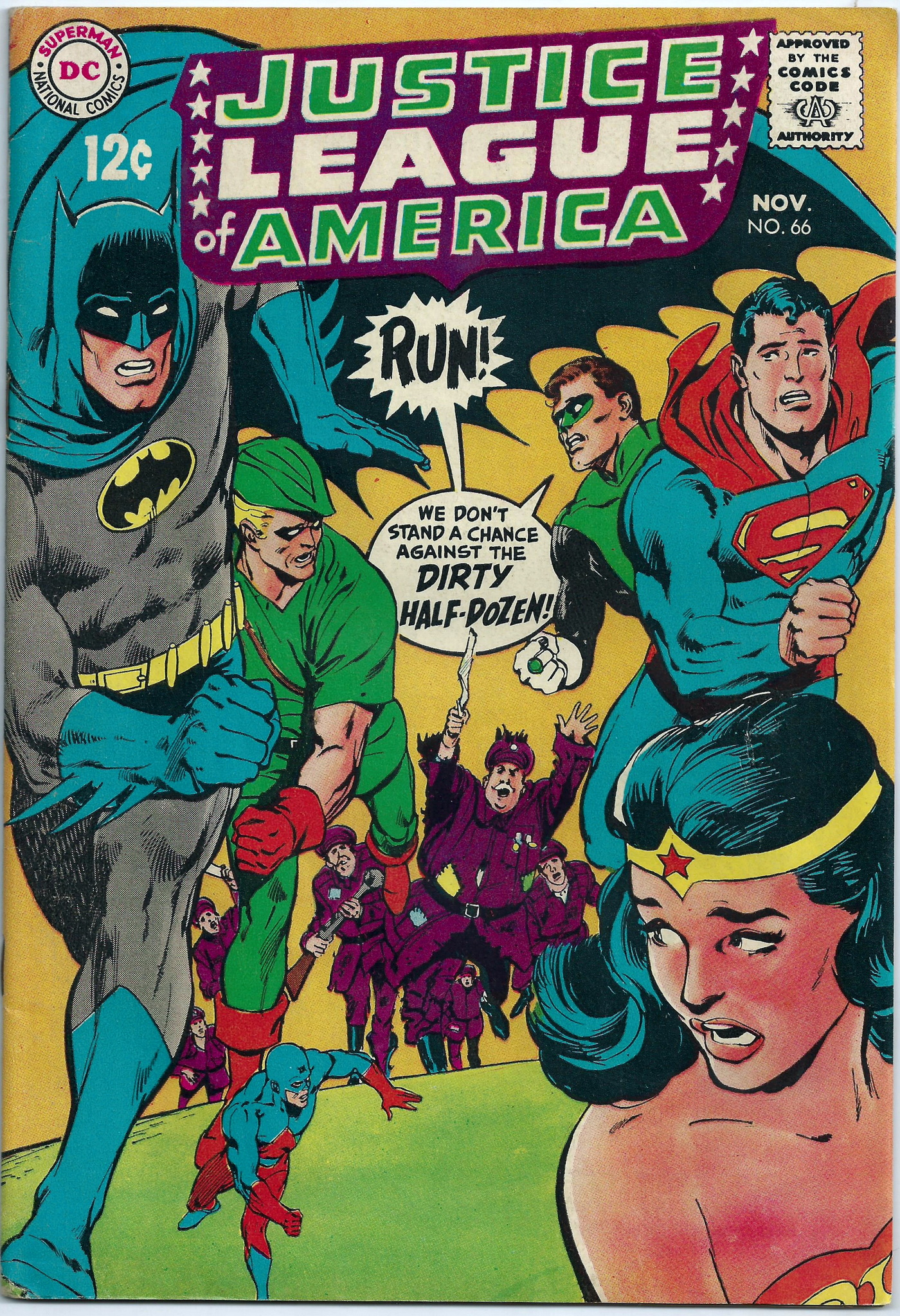 Justice League 66 November 1968