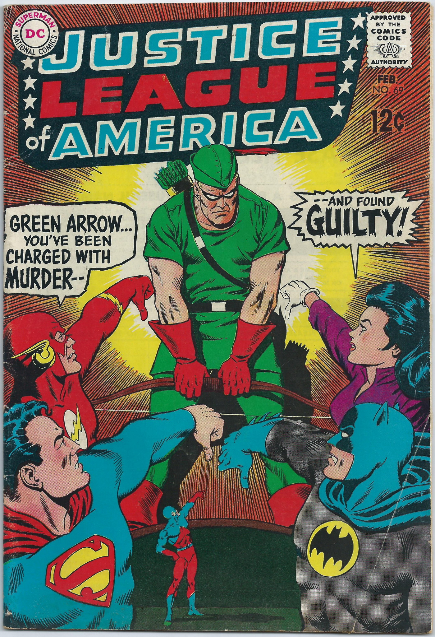 Justice League 69 February 1969