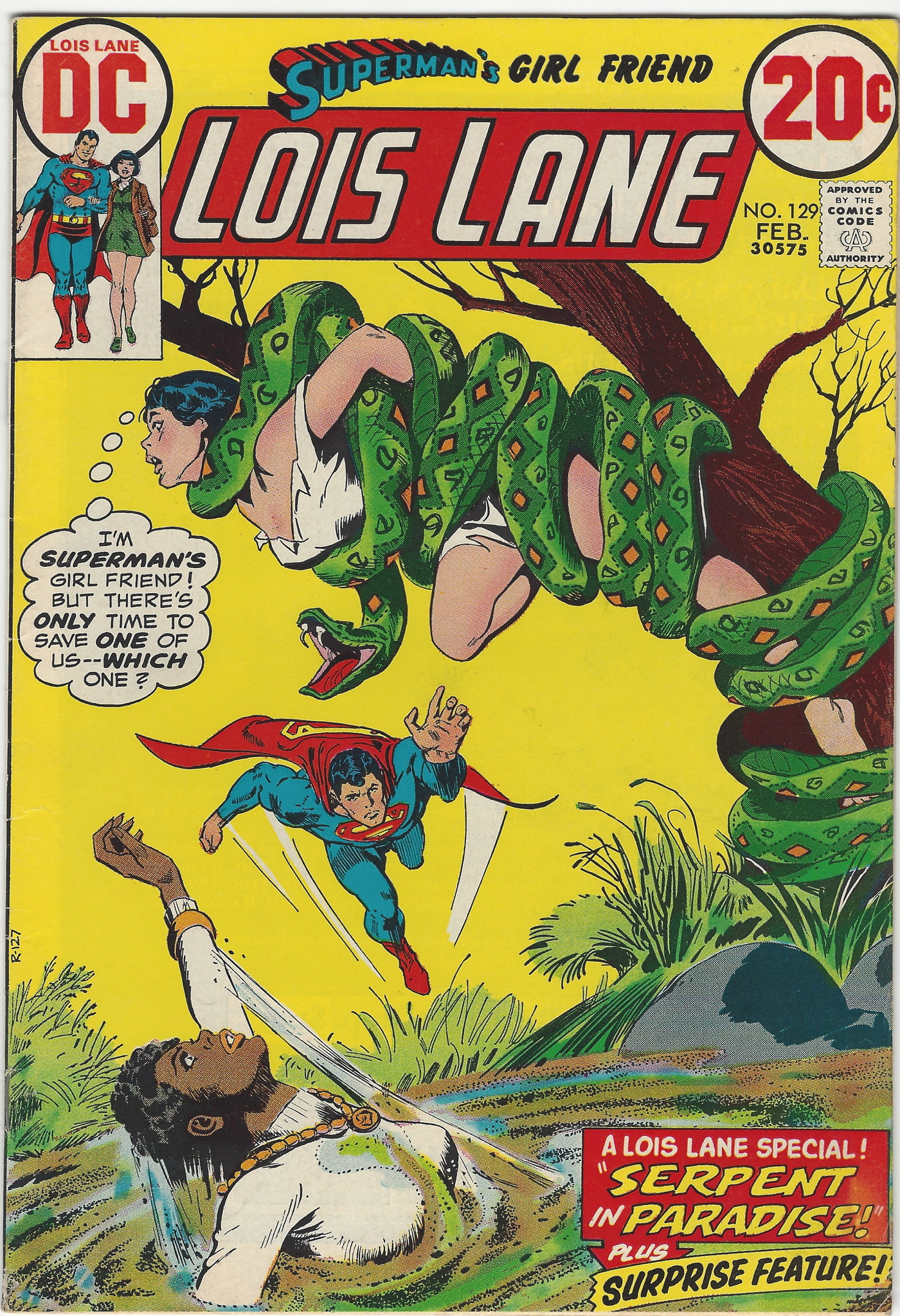 Lois Lane 129 February 1973