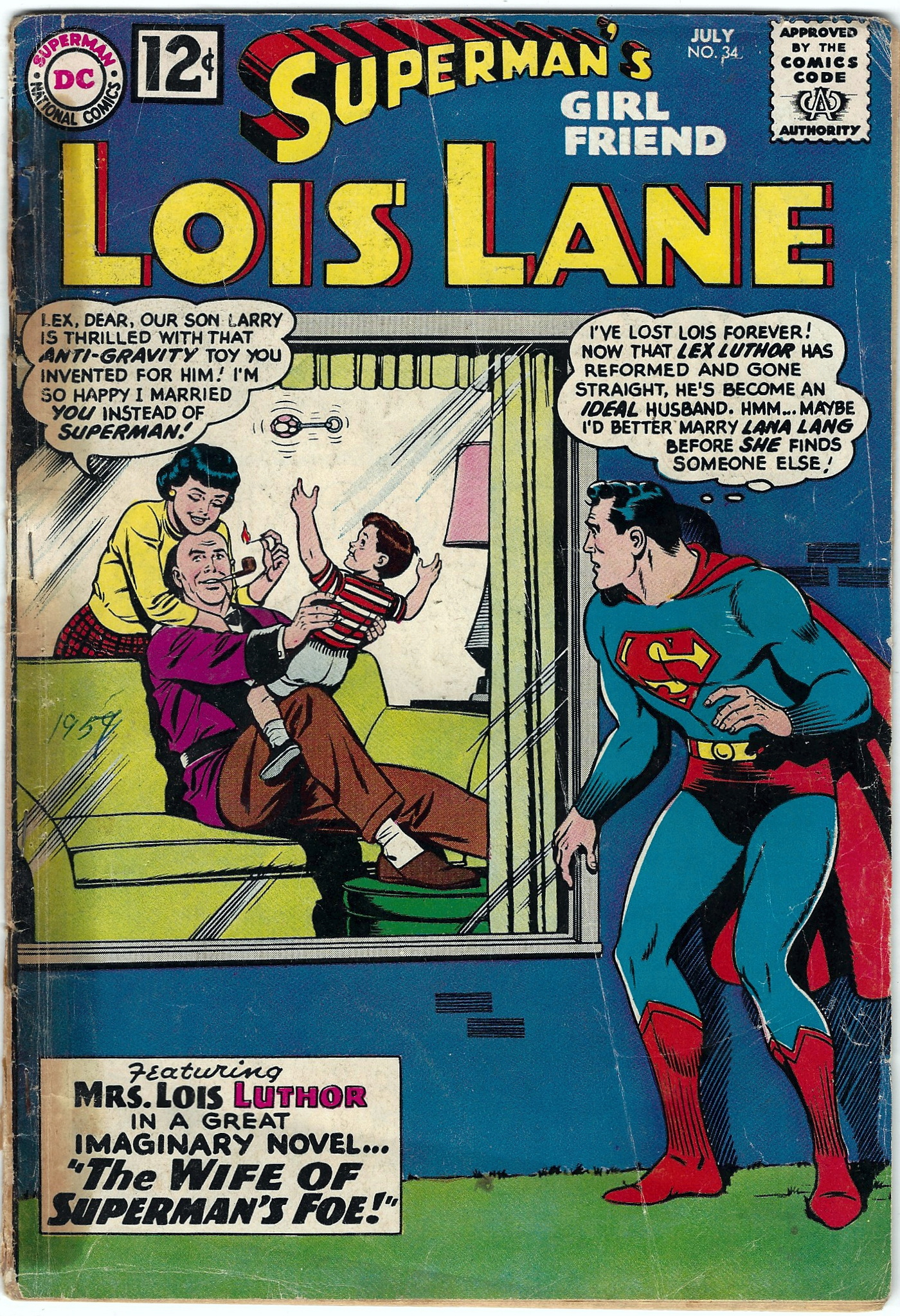 Lois Lane 34 July 1962