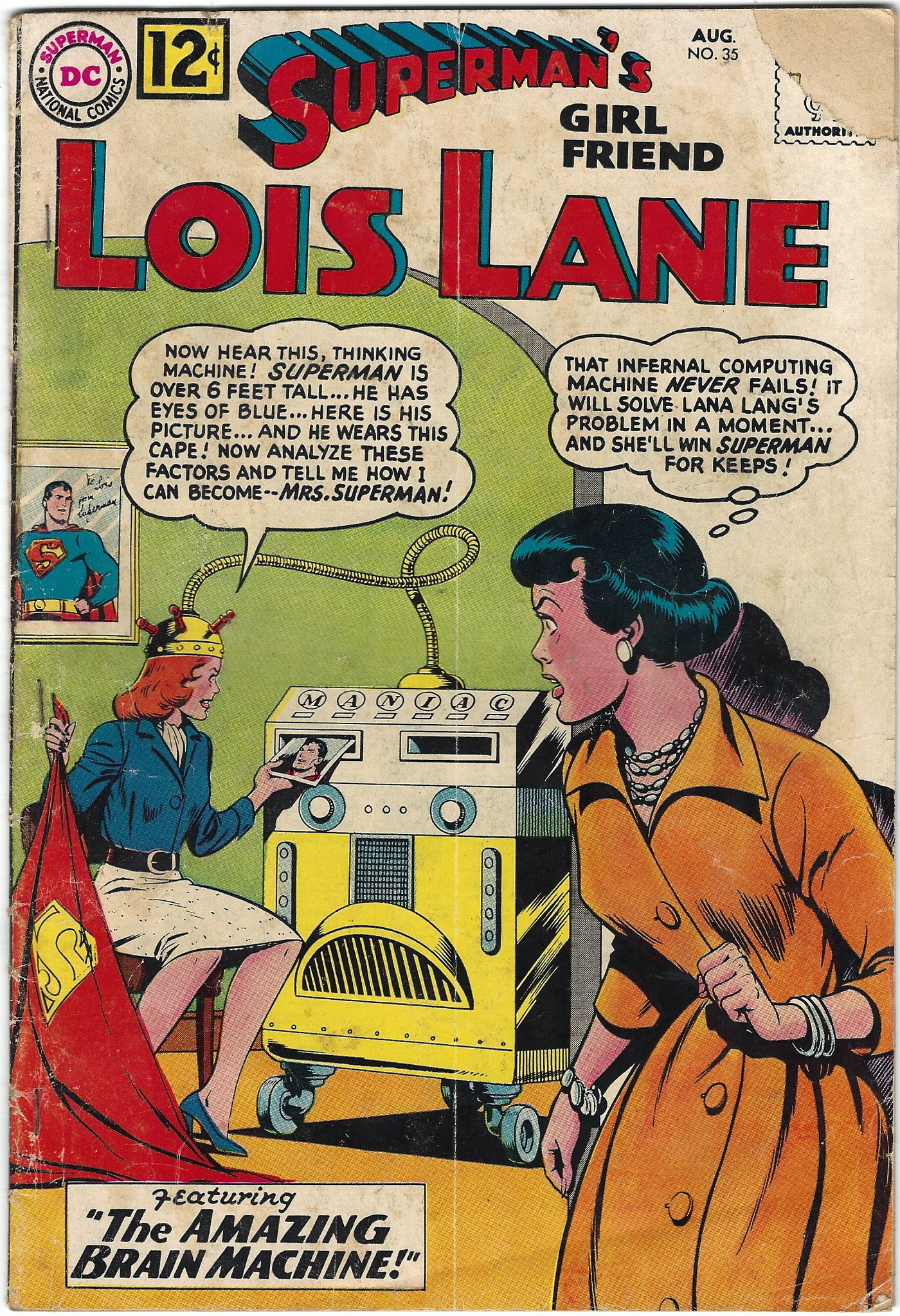 Lois Lane 35 August 1962