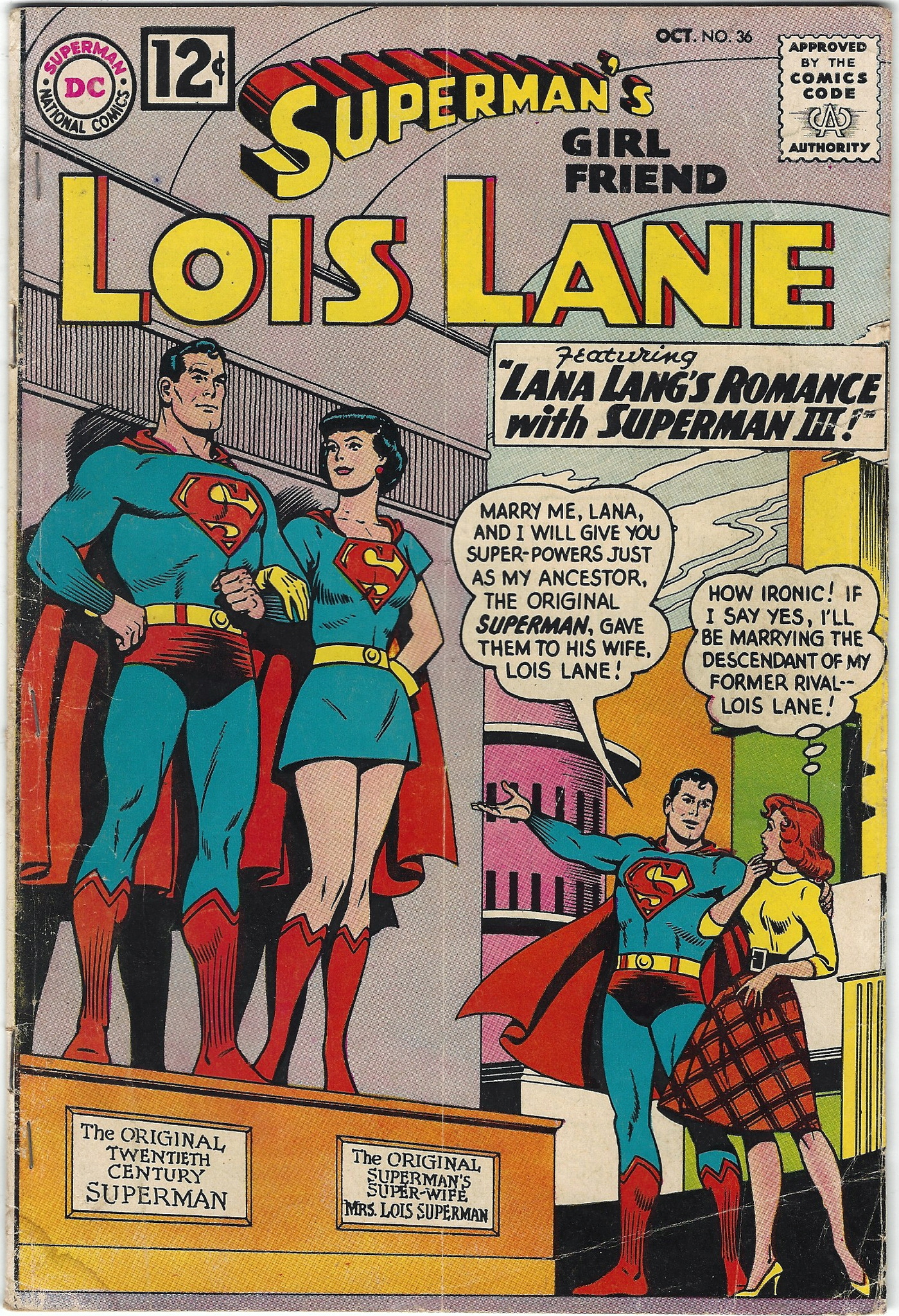 Lois Lane 36 October 1962