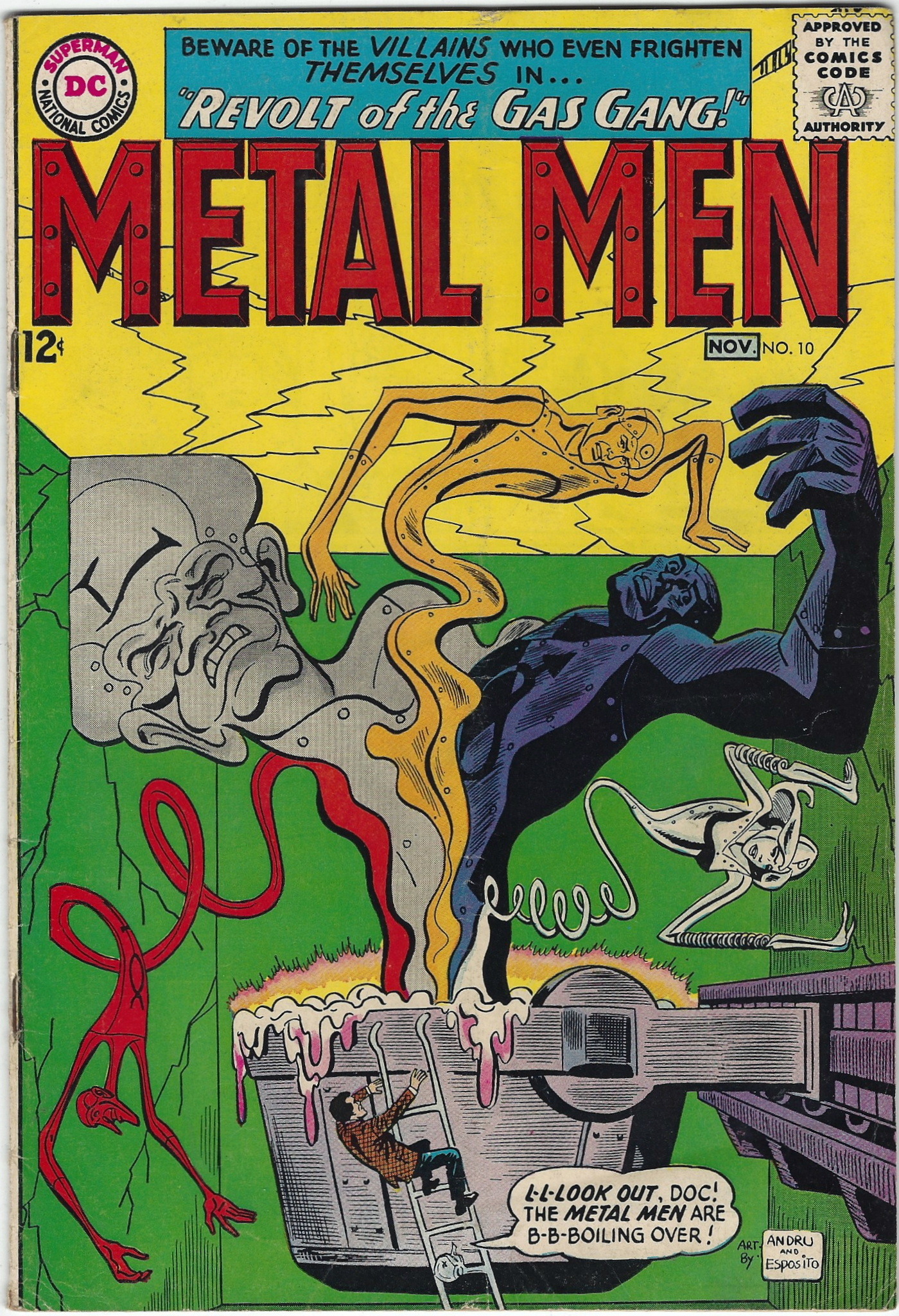 Metal Men 10 October 1964