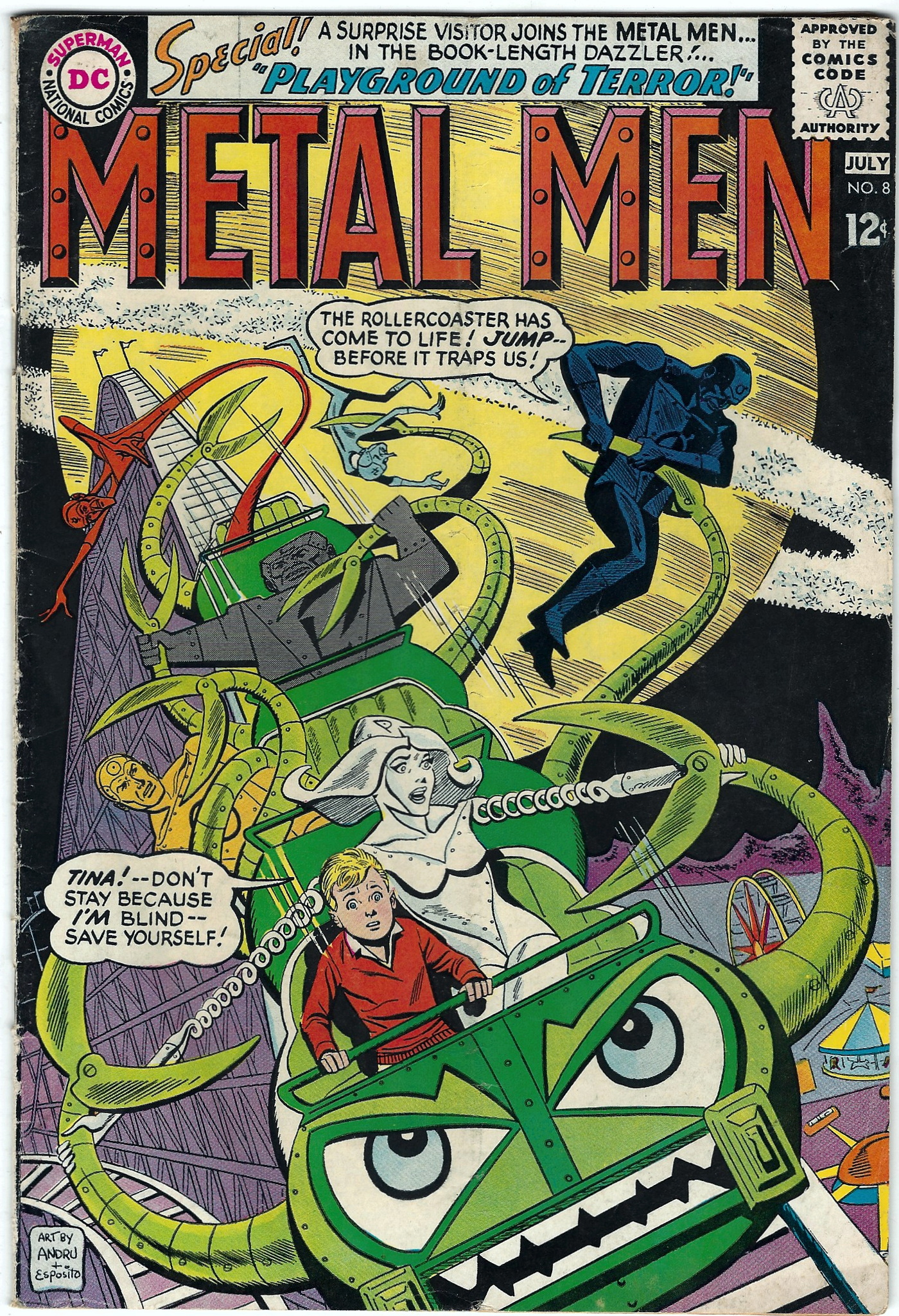 Metal Men 8 July 1964