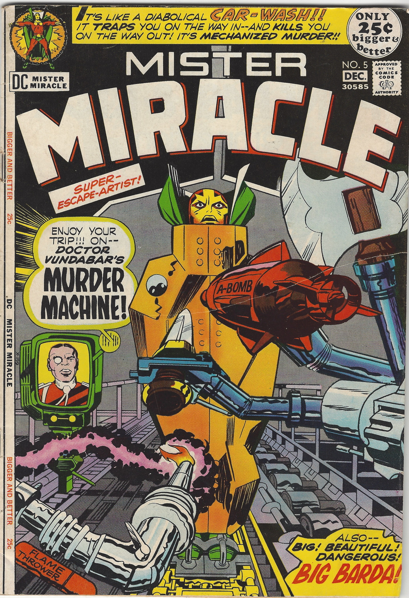 Mister Miracle 5 December 1971