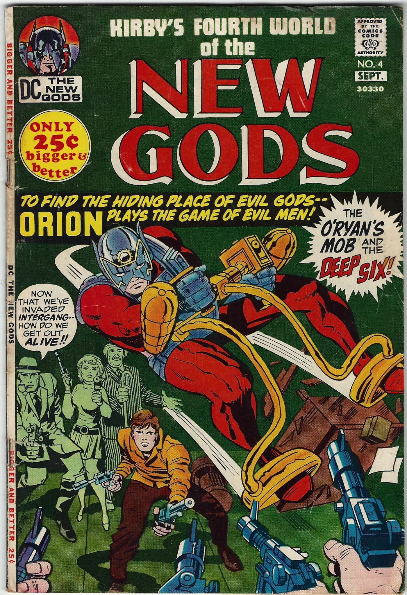 Kirby's Fourth World of the New Gods 4 September 1971