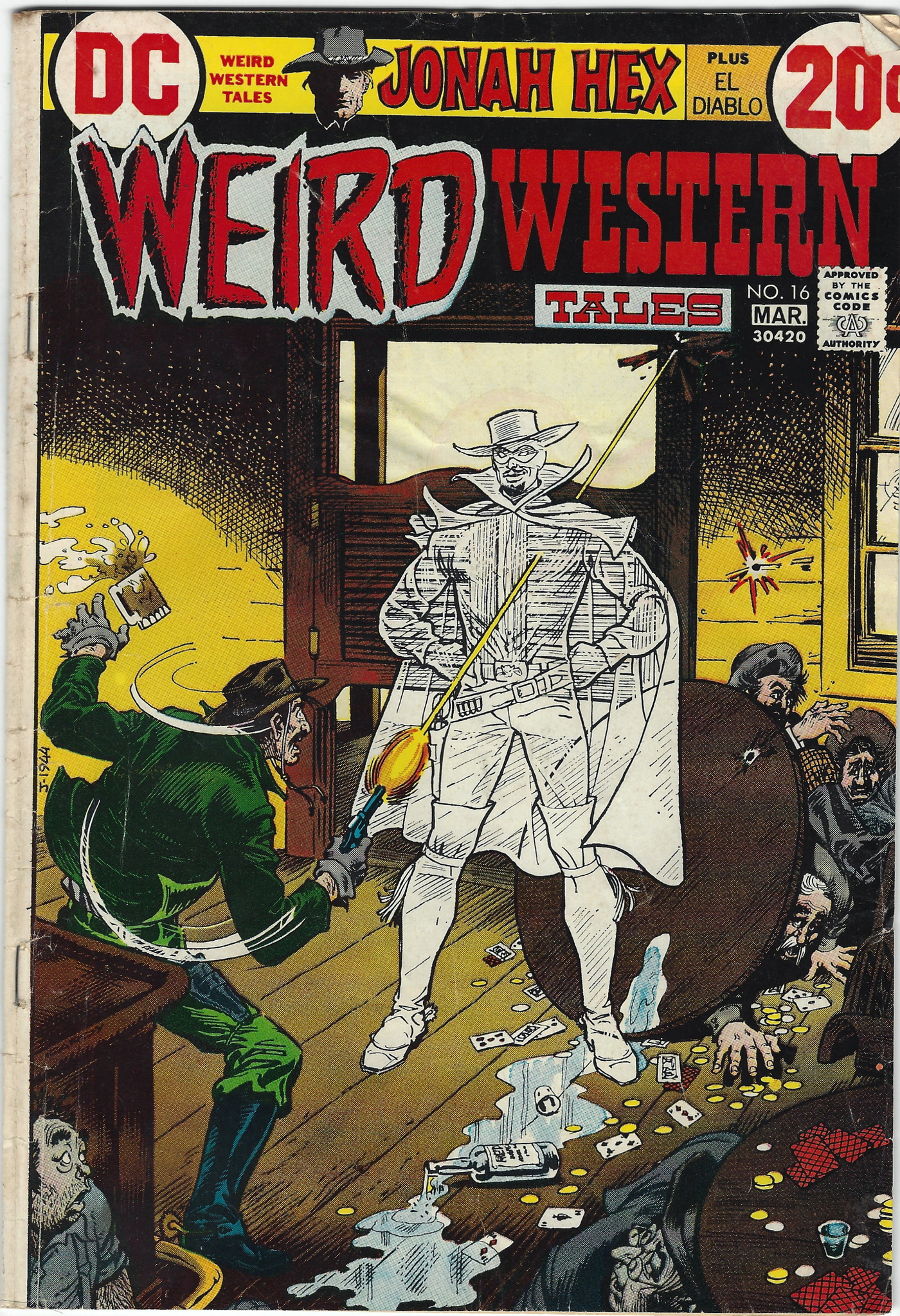 Weird Western Tales 16 March 1973