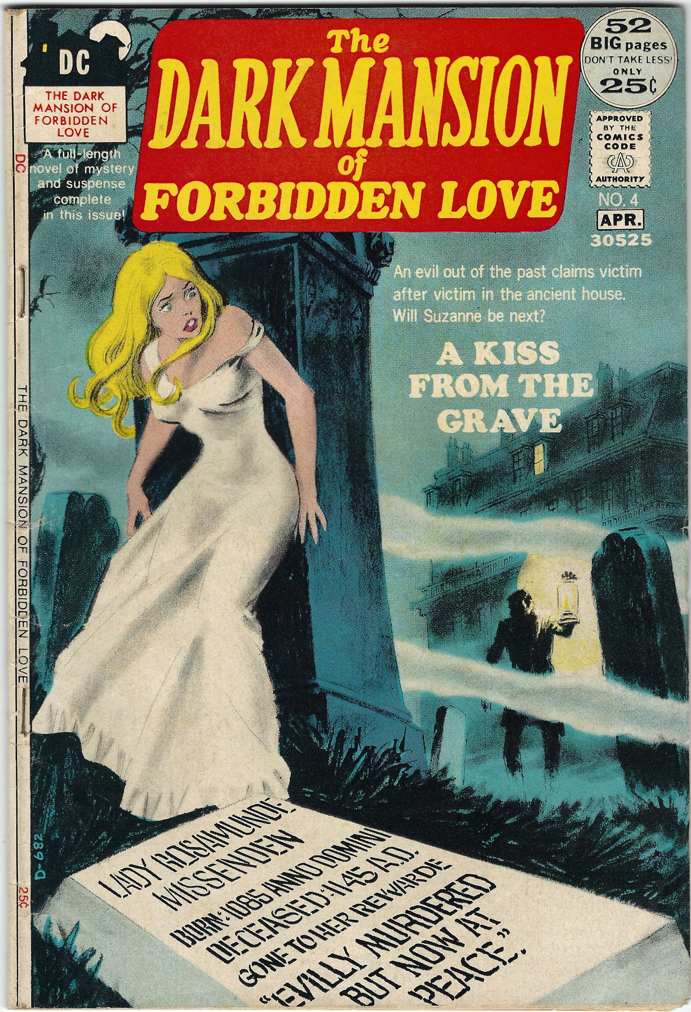 Dark Mansion of Forbidden Love 4 April 	1972