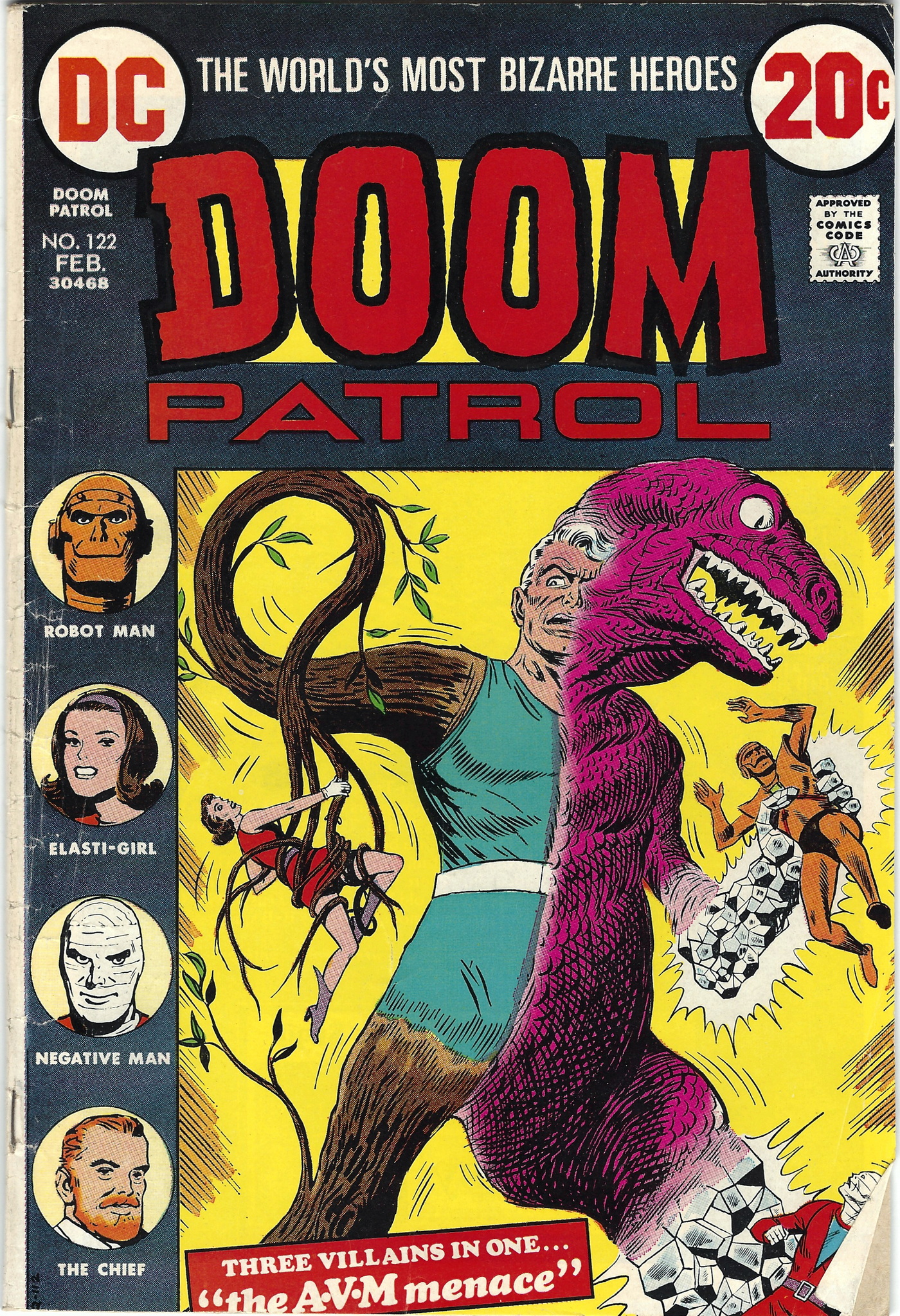 Doom Patrol 122 February 1973