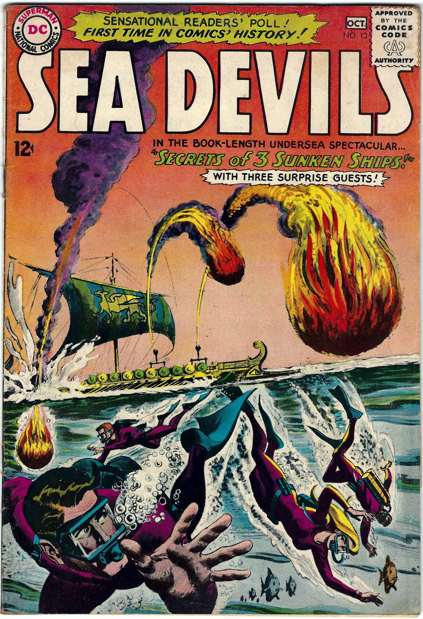 Sea Devils 13 October 1963