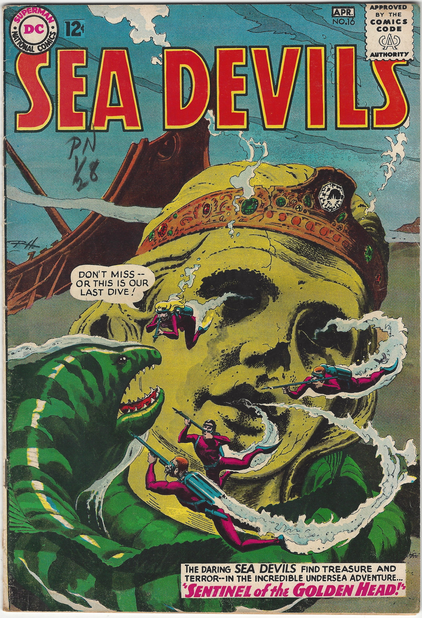 Sea Devils 16 April 1964