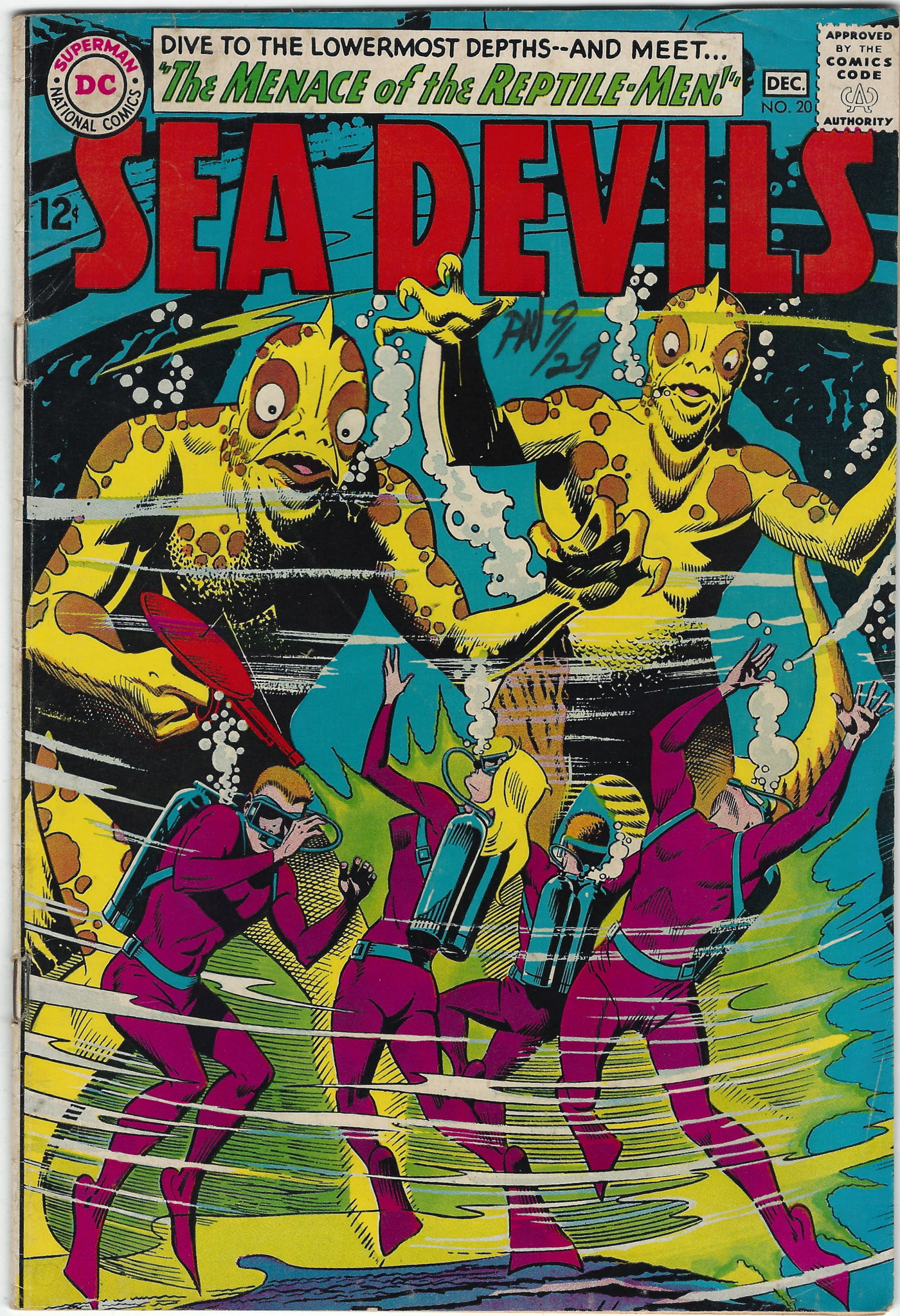 Sea Devils 20 December 1964