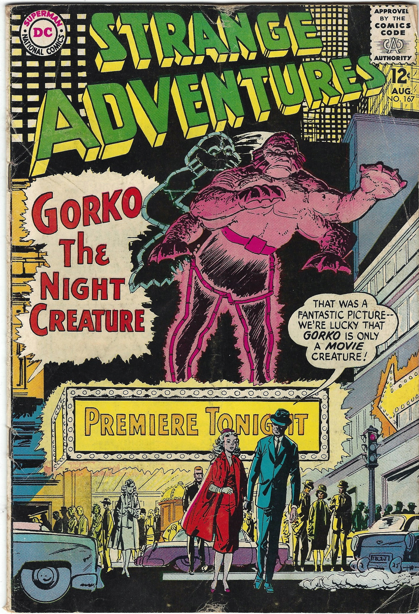 Strange Adventures 167 August 1964