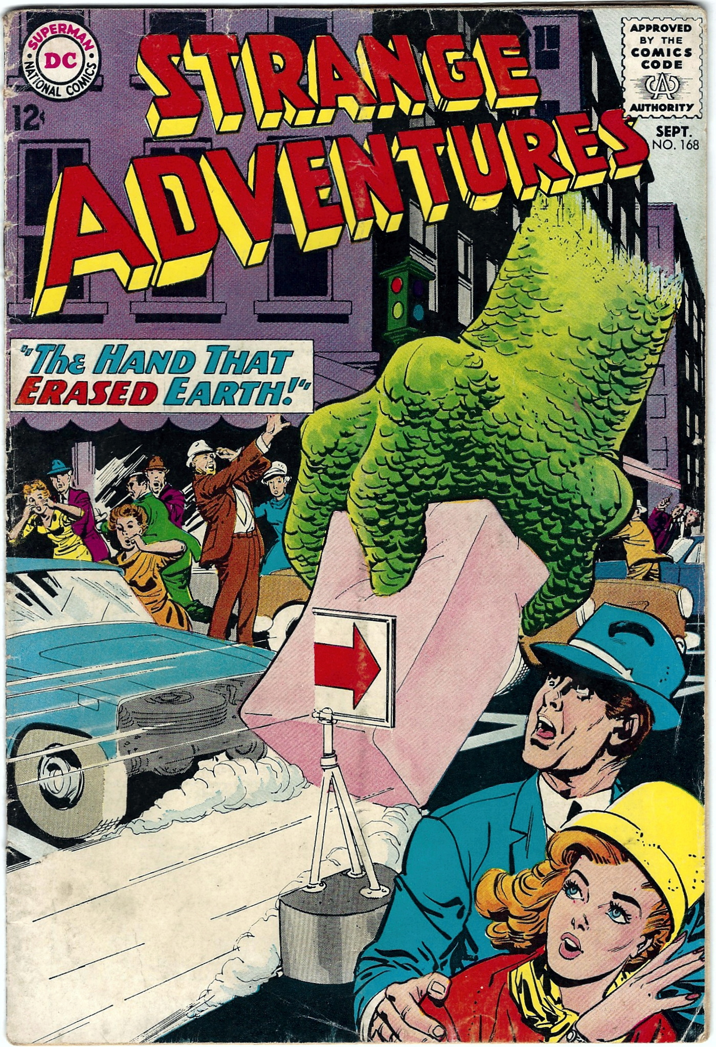 Strange Adventures 168 September 1964