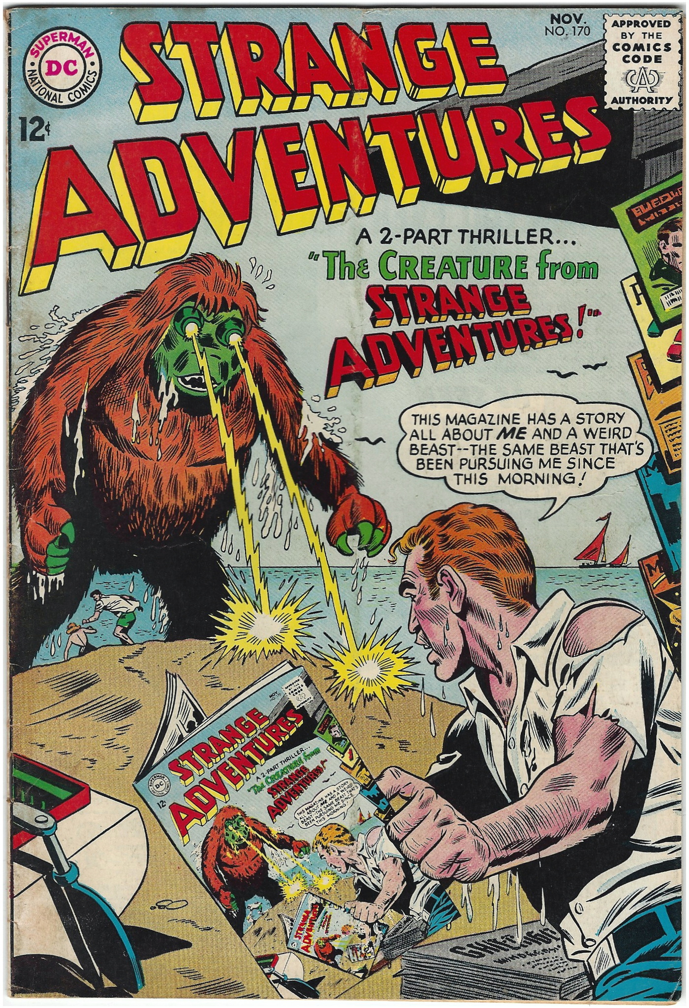 Strange Adventures 170 November 1964