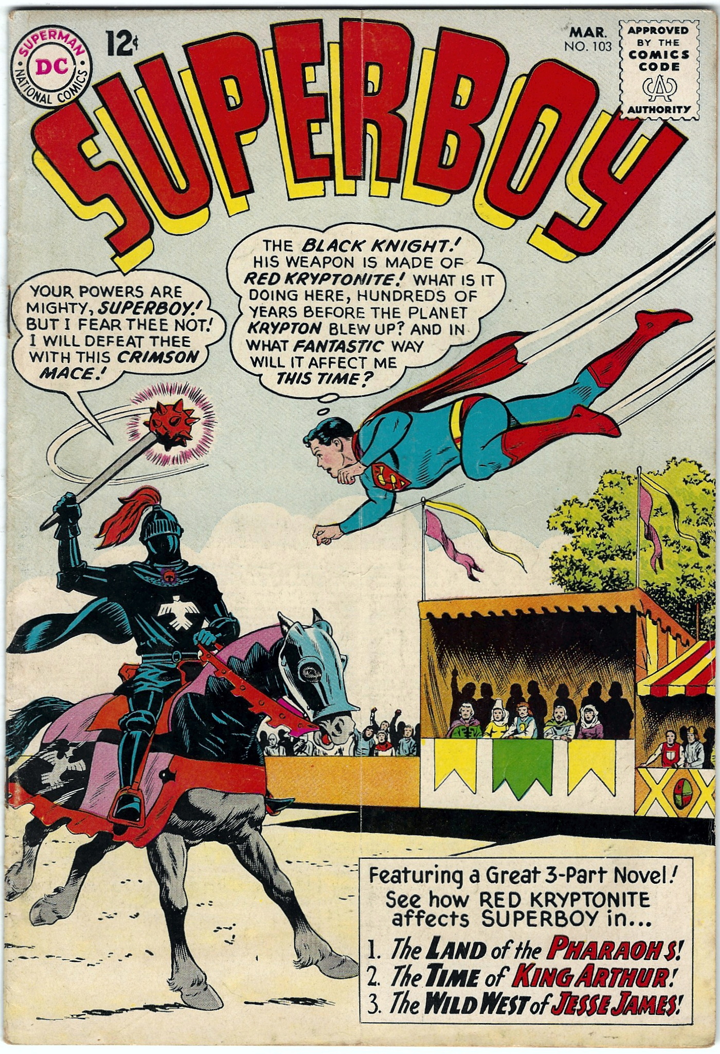 Superboy comics March 1963