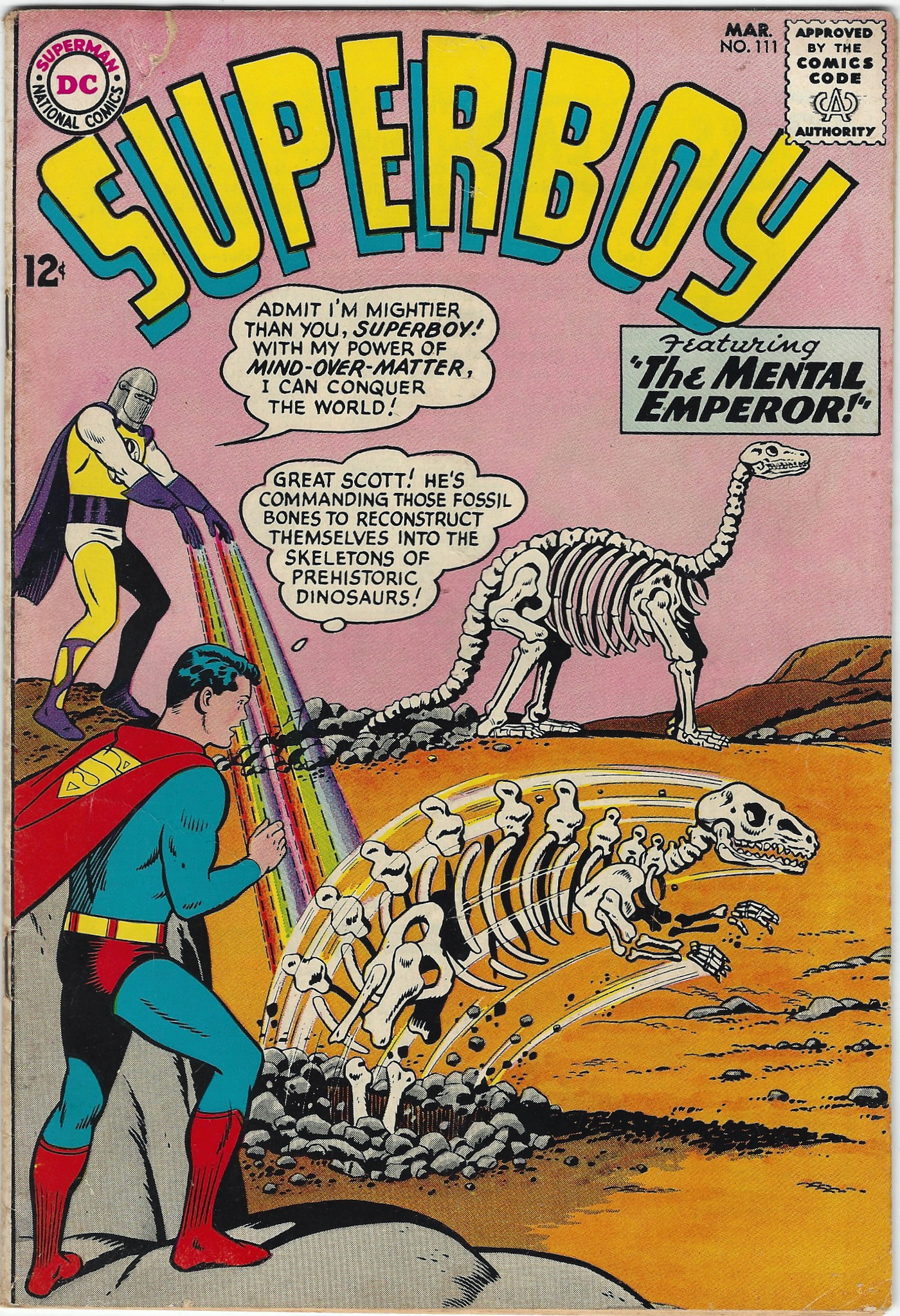 Superboy Comics 111 March 1964