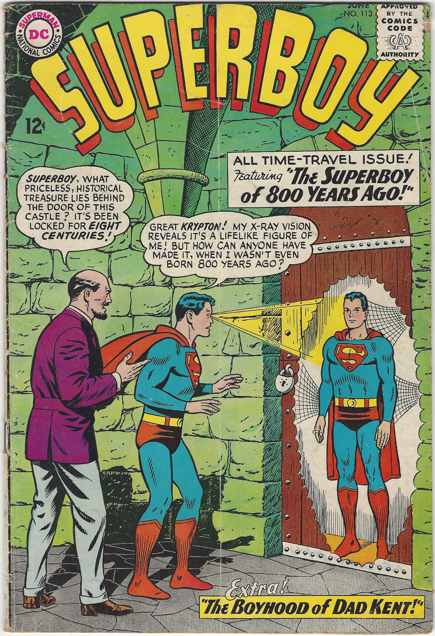 Superboy comics 113 June 1964