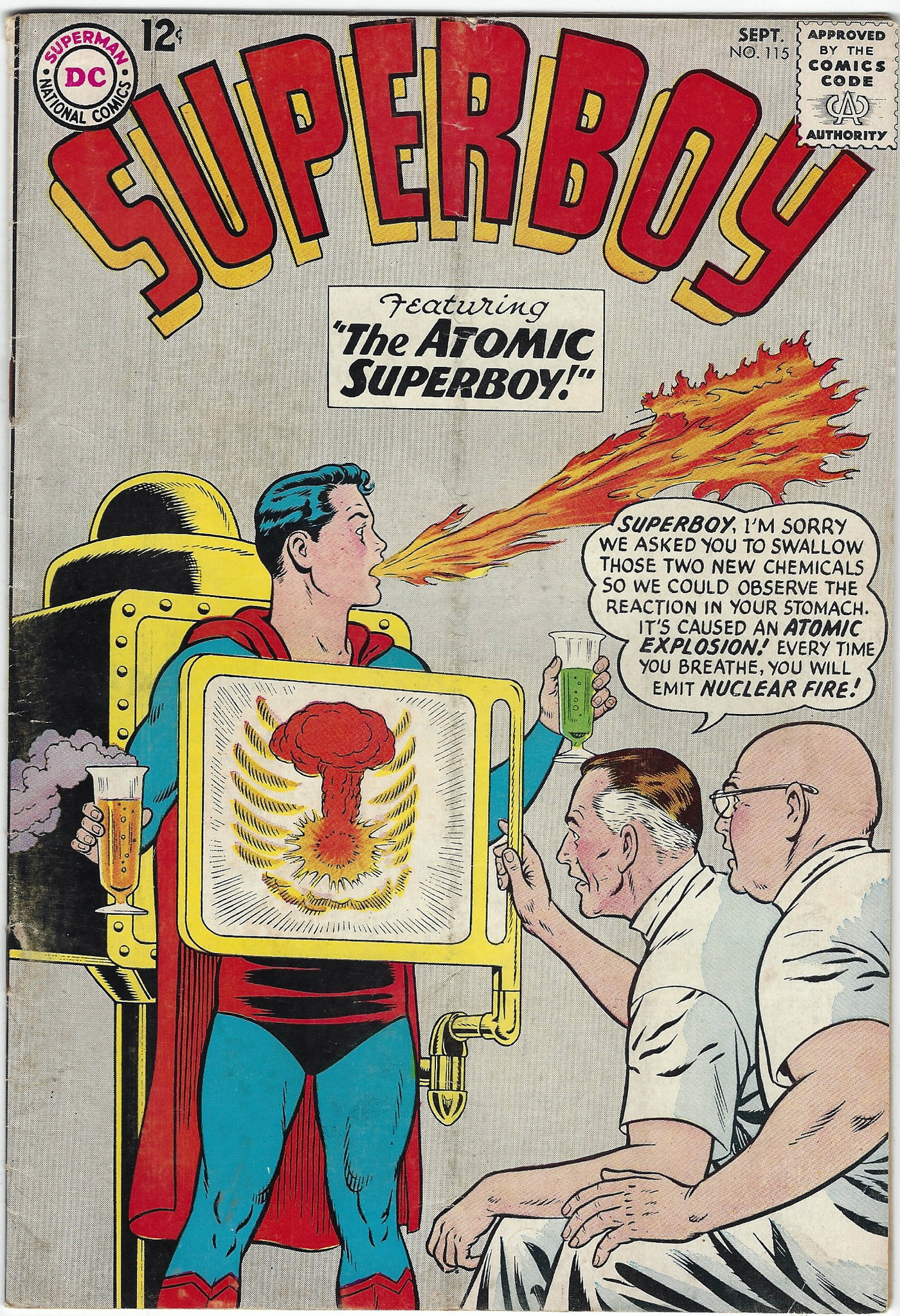 Superboy comics 115 September 1964