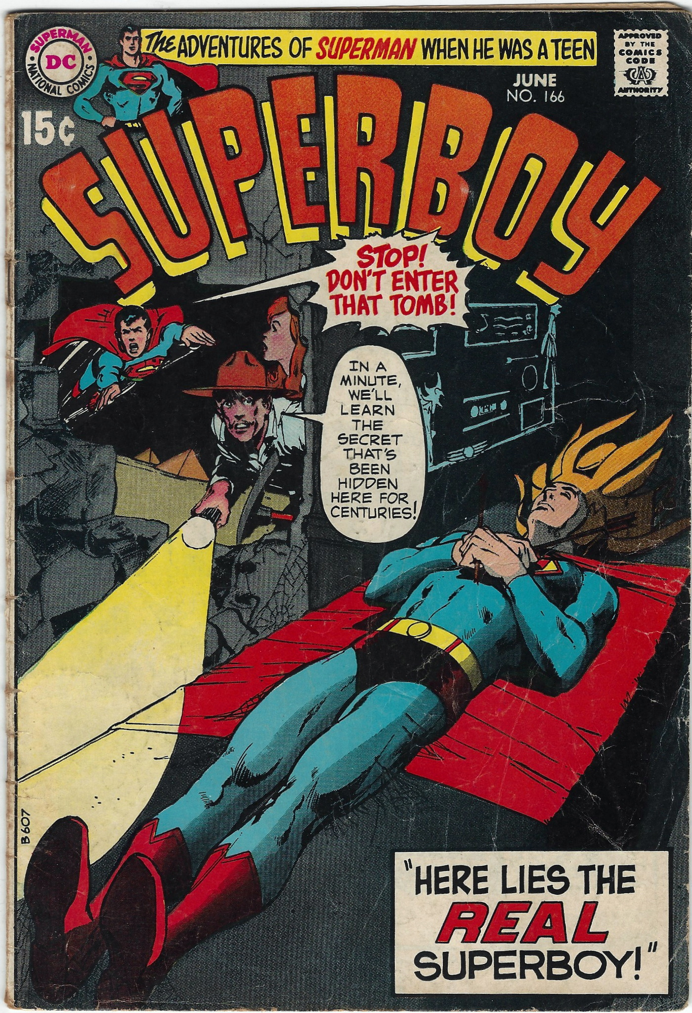 Superboy Comics 166 June 1970