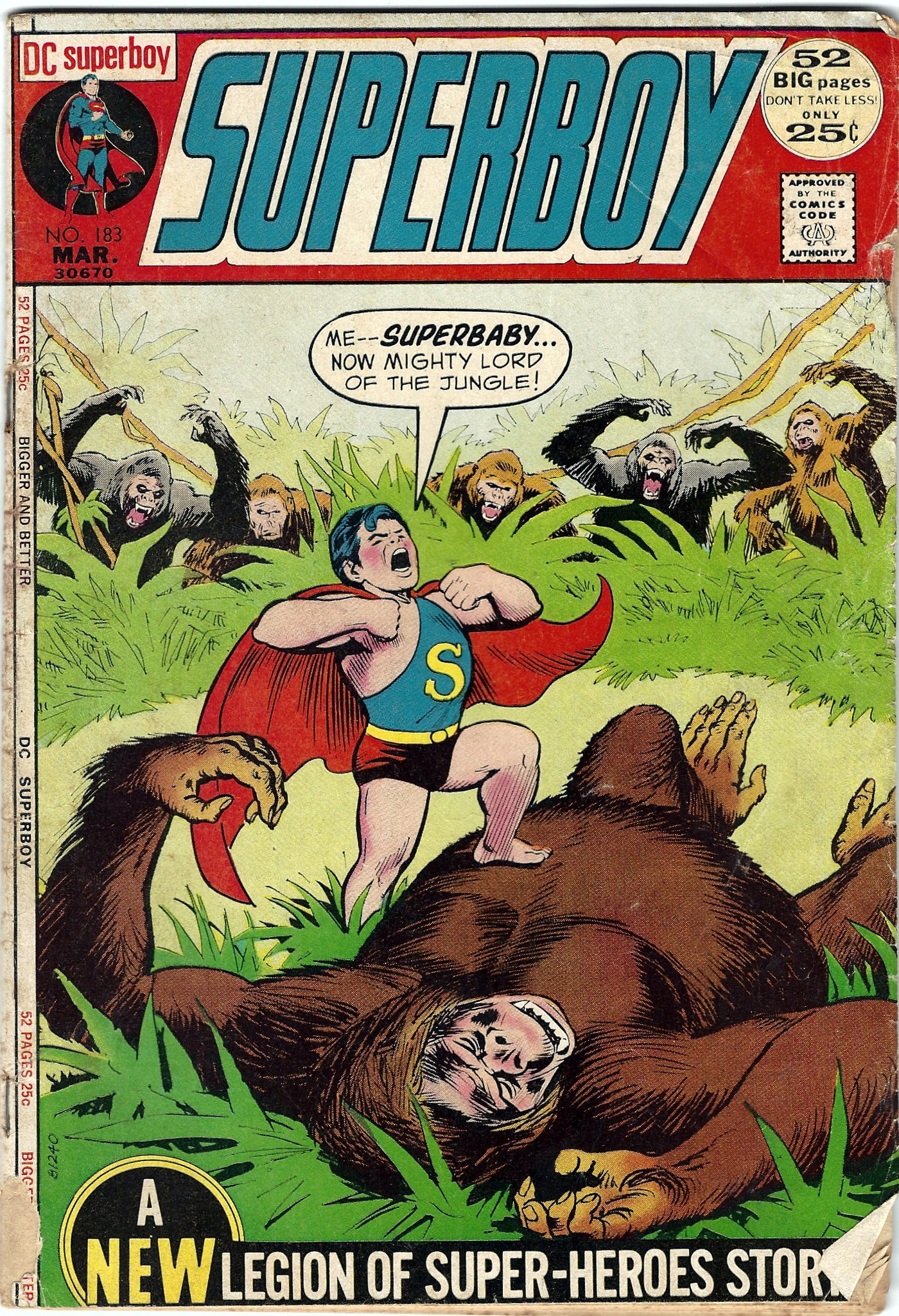 Superboy Comics 183 March 1973