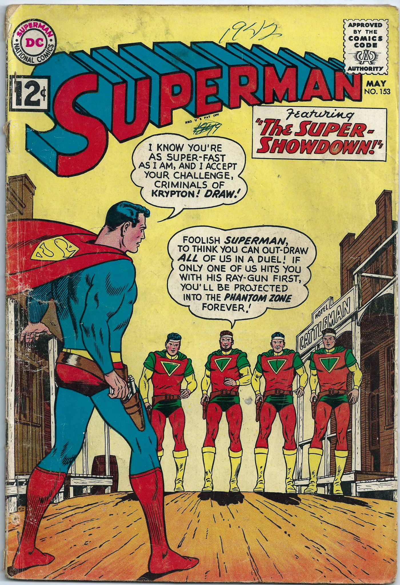 Superman Comics 153 May 1962