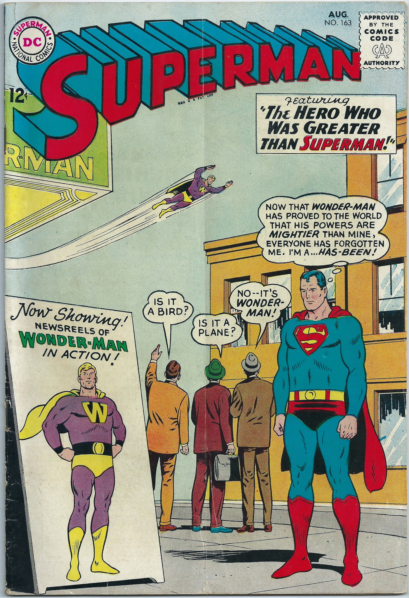 Superman Comics 163 August 1963