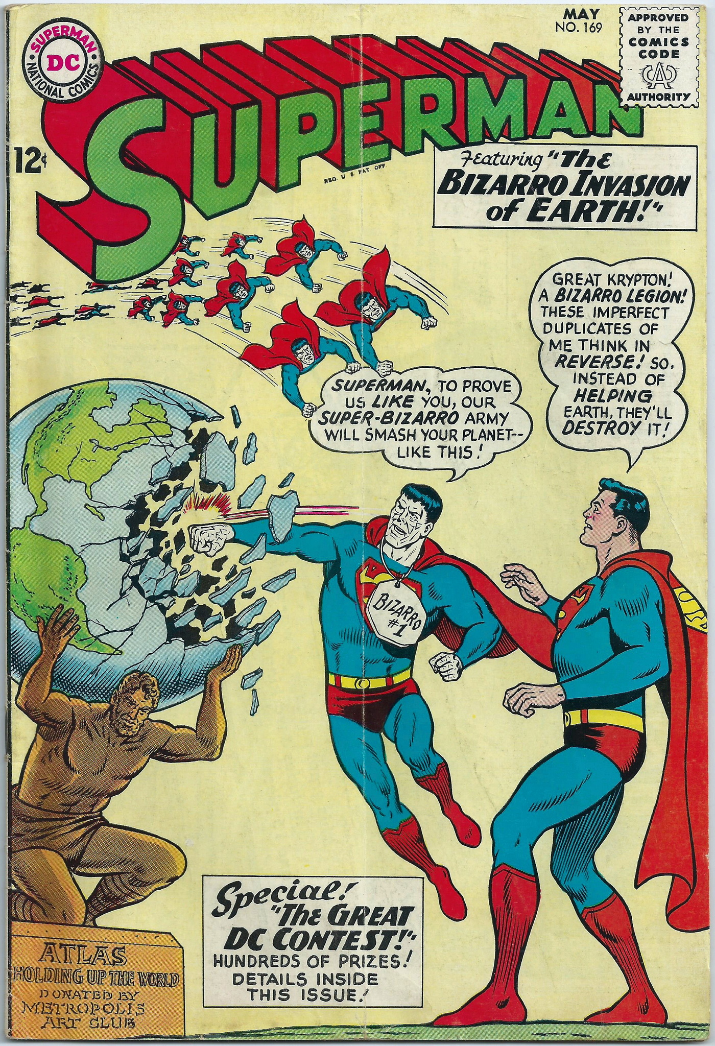 Superman Comics 169 May 1964