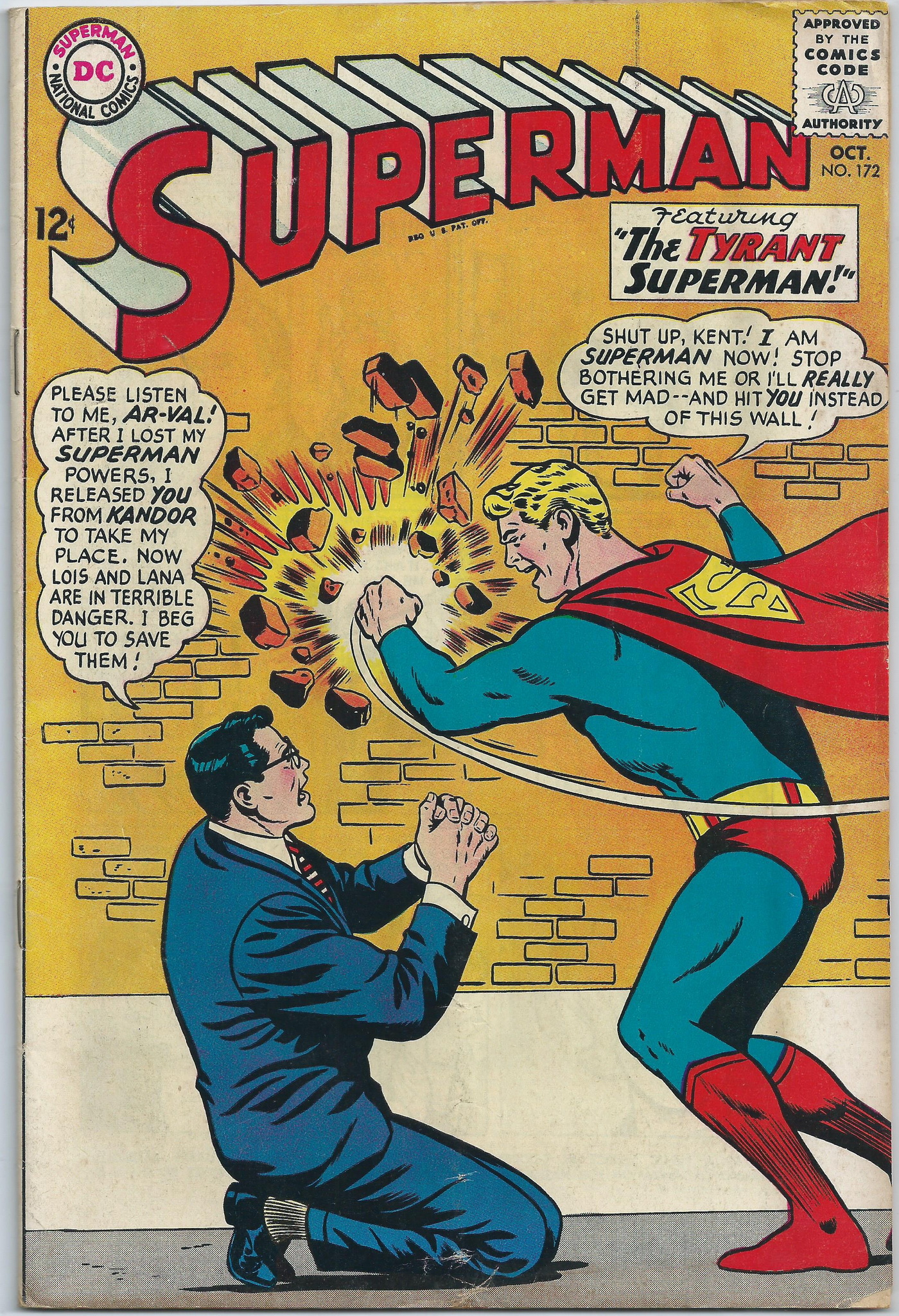 Superman Comics 172 October 1964