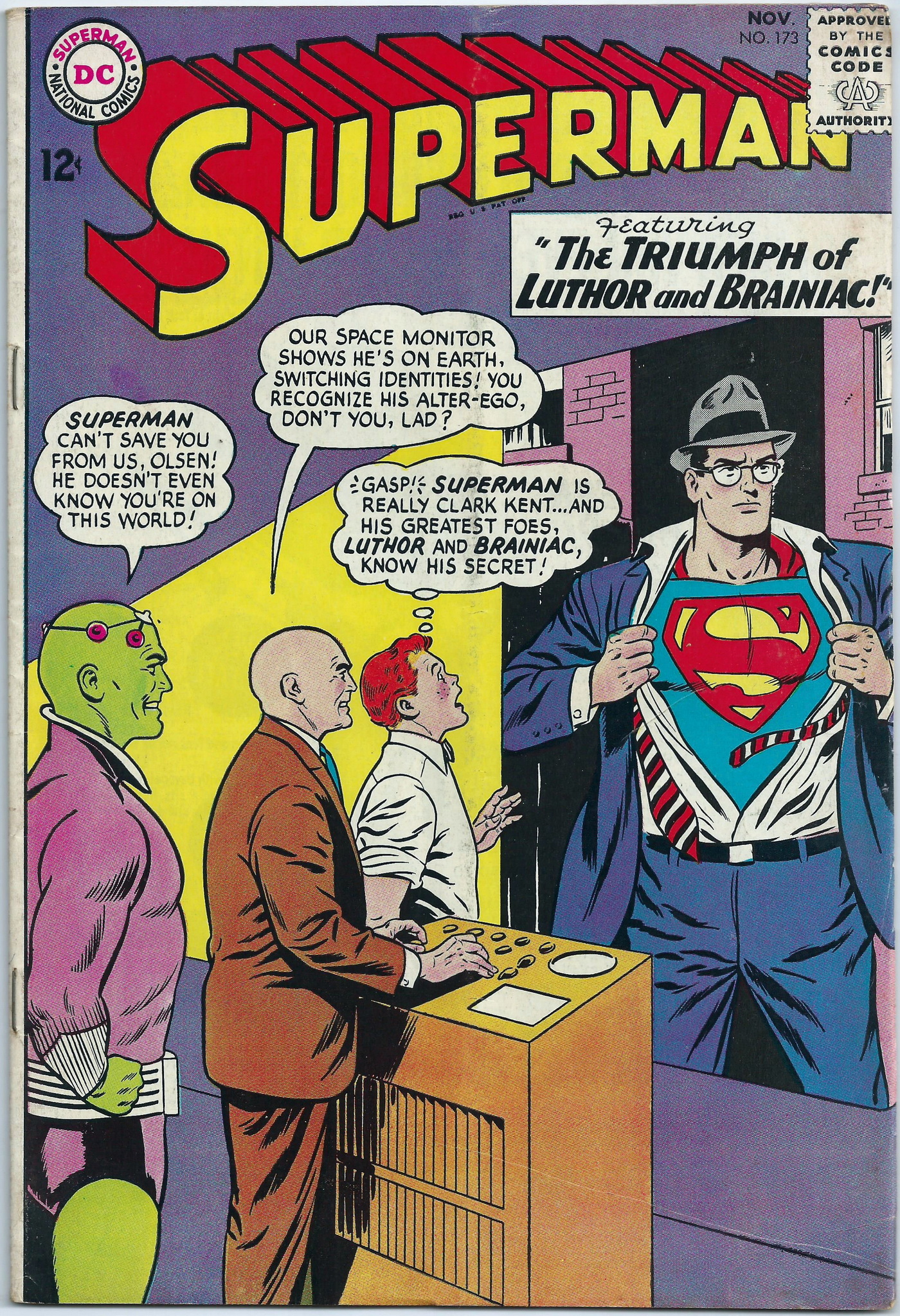 Superman Comics 173 November 1964