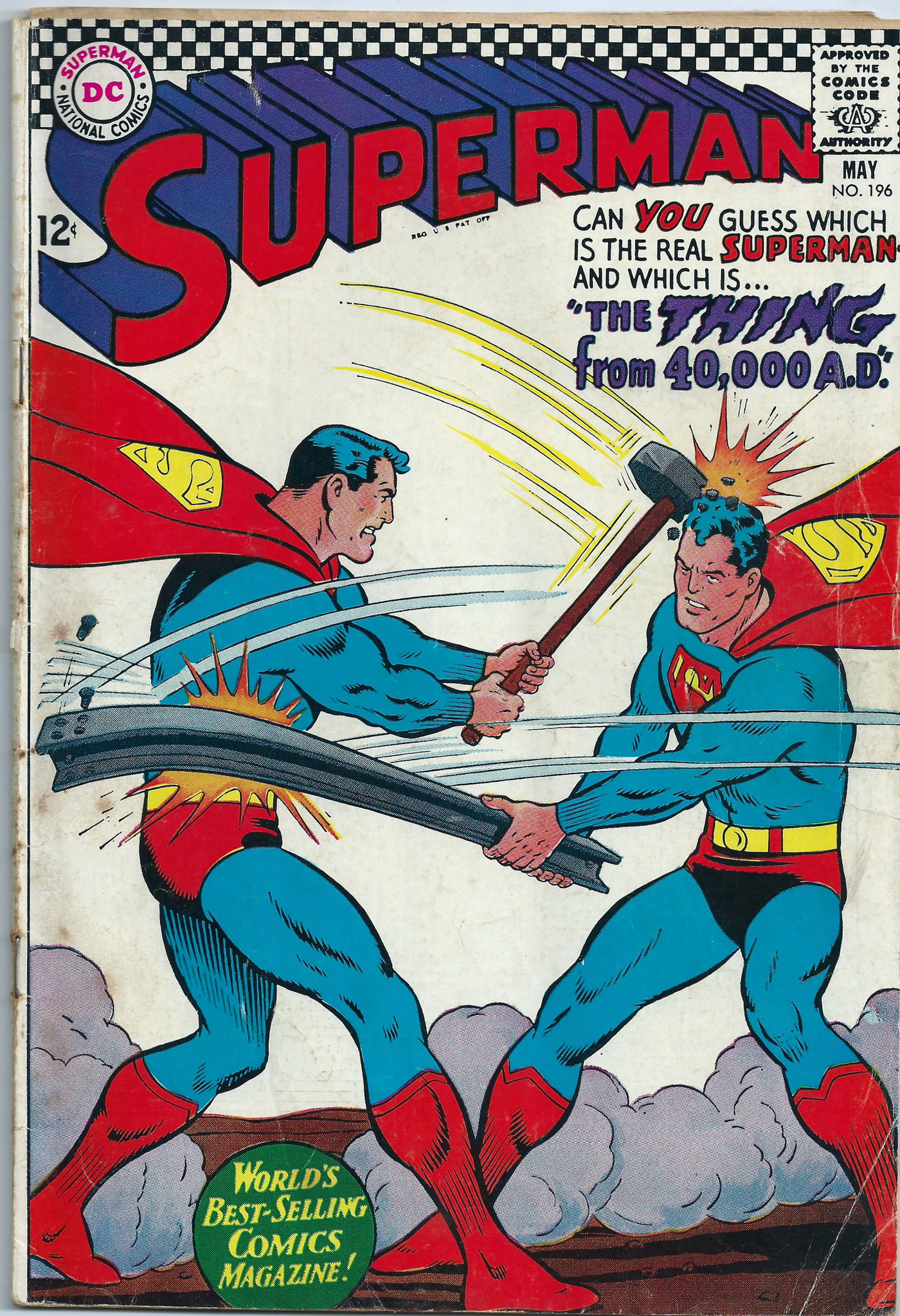 Superman Comics 196 May 1967