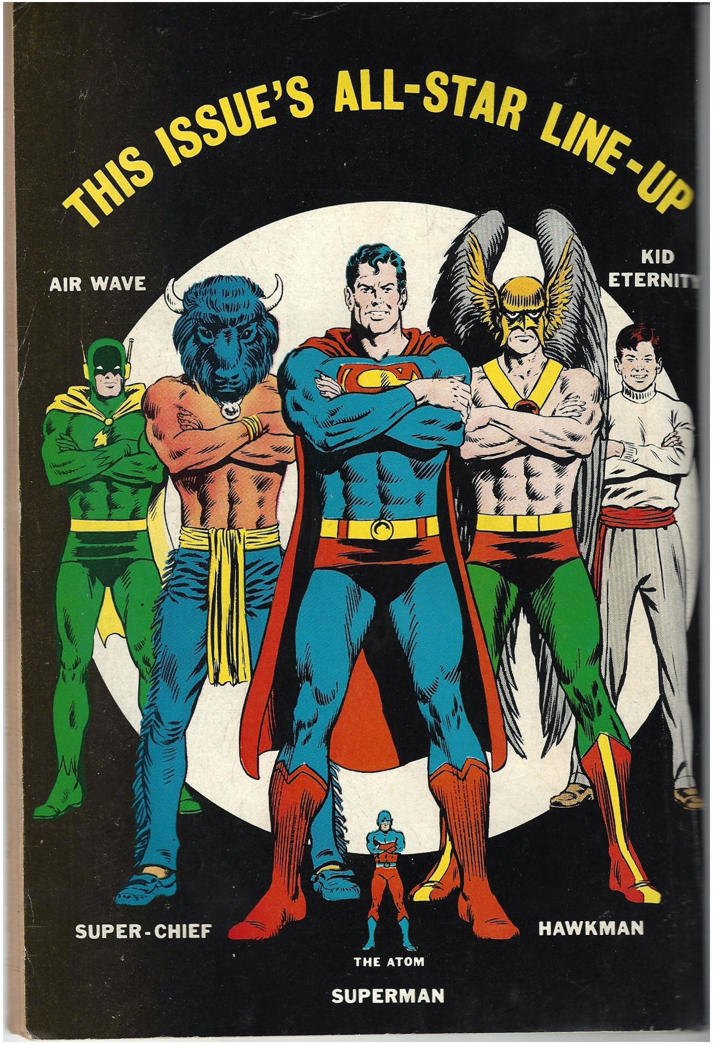 Superman Comics 245 June 1972 2 of 2 Backcover