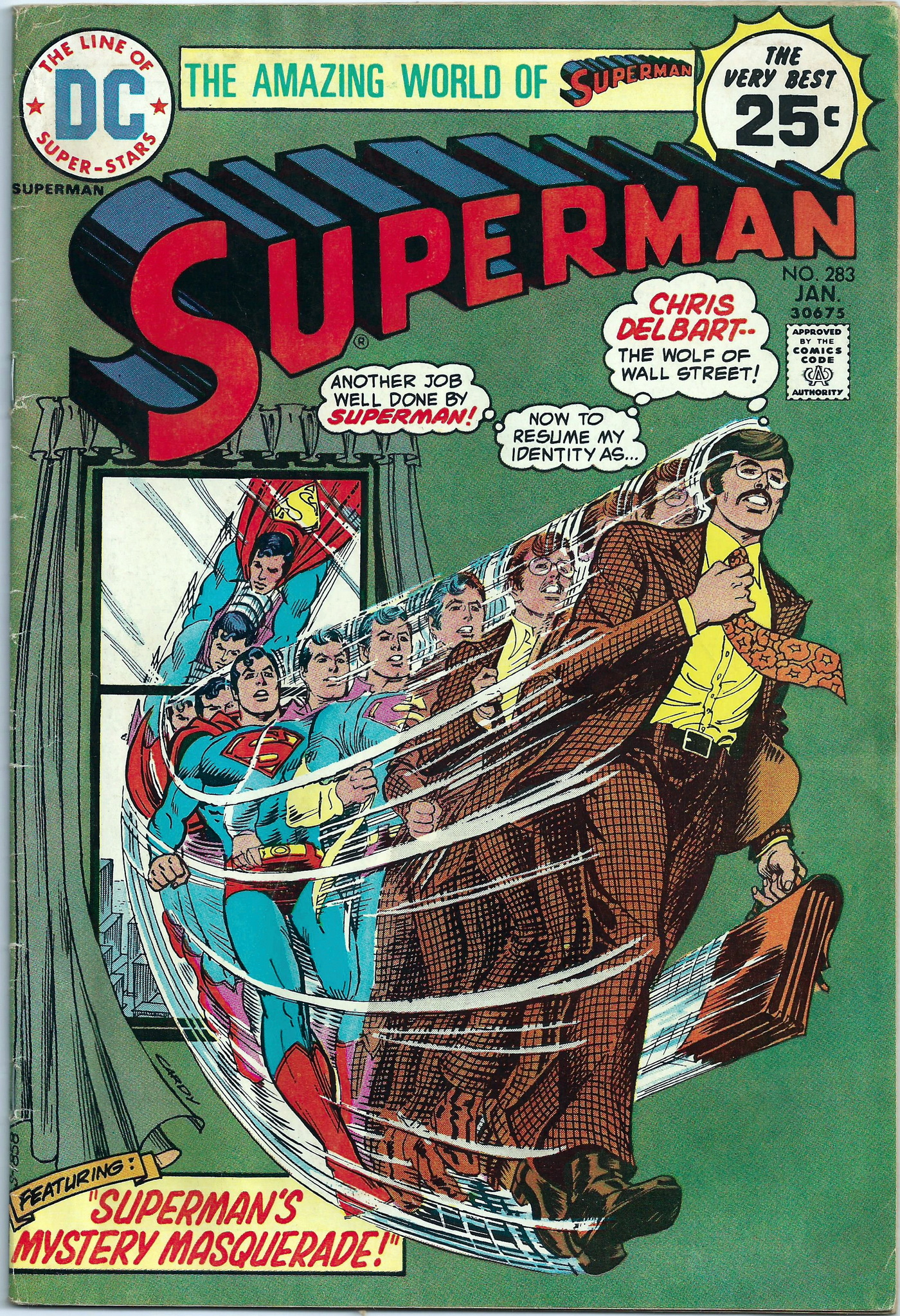 Superman Comics 283 January 1975