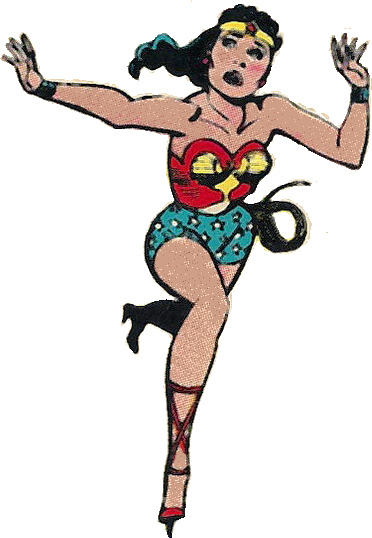 Wonder Woman from 1962 Running