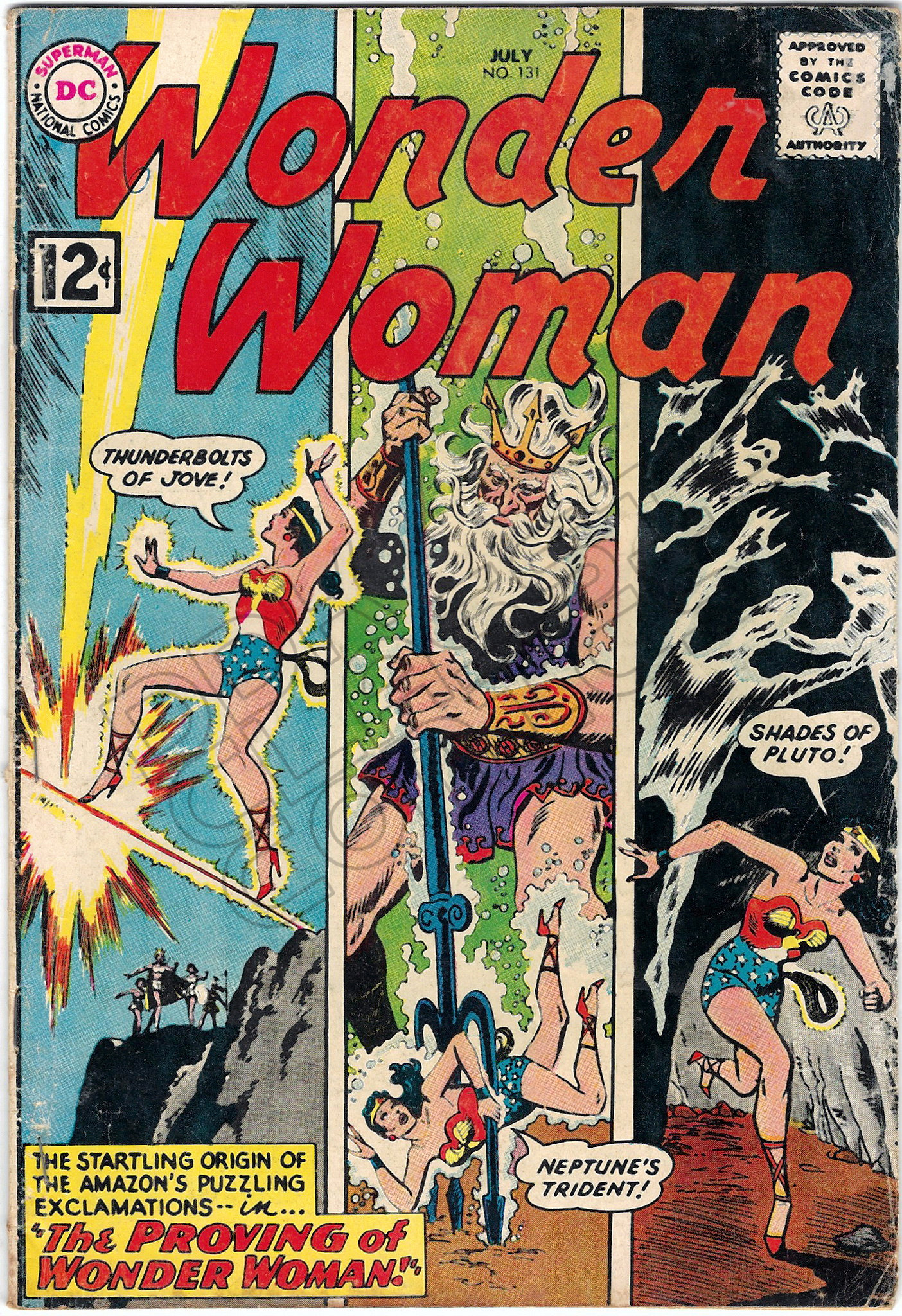 Wonder Woman 131 July 1962