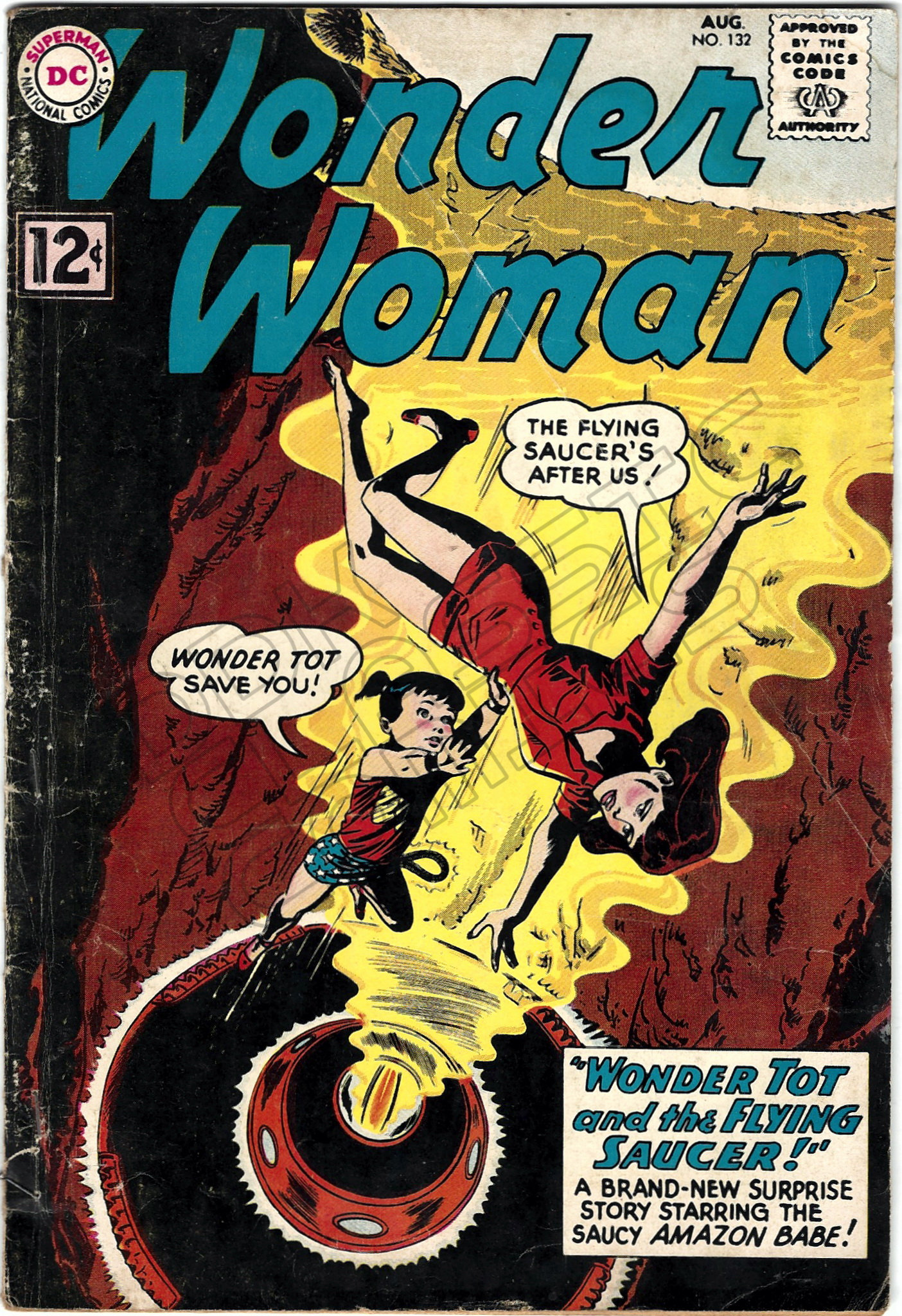 Wonder Woman 132 August 1962