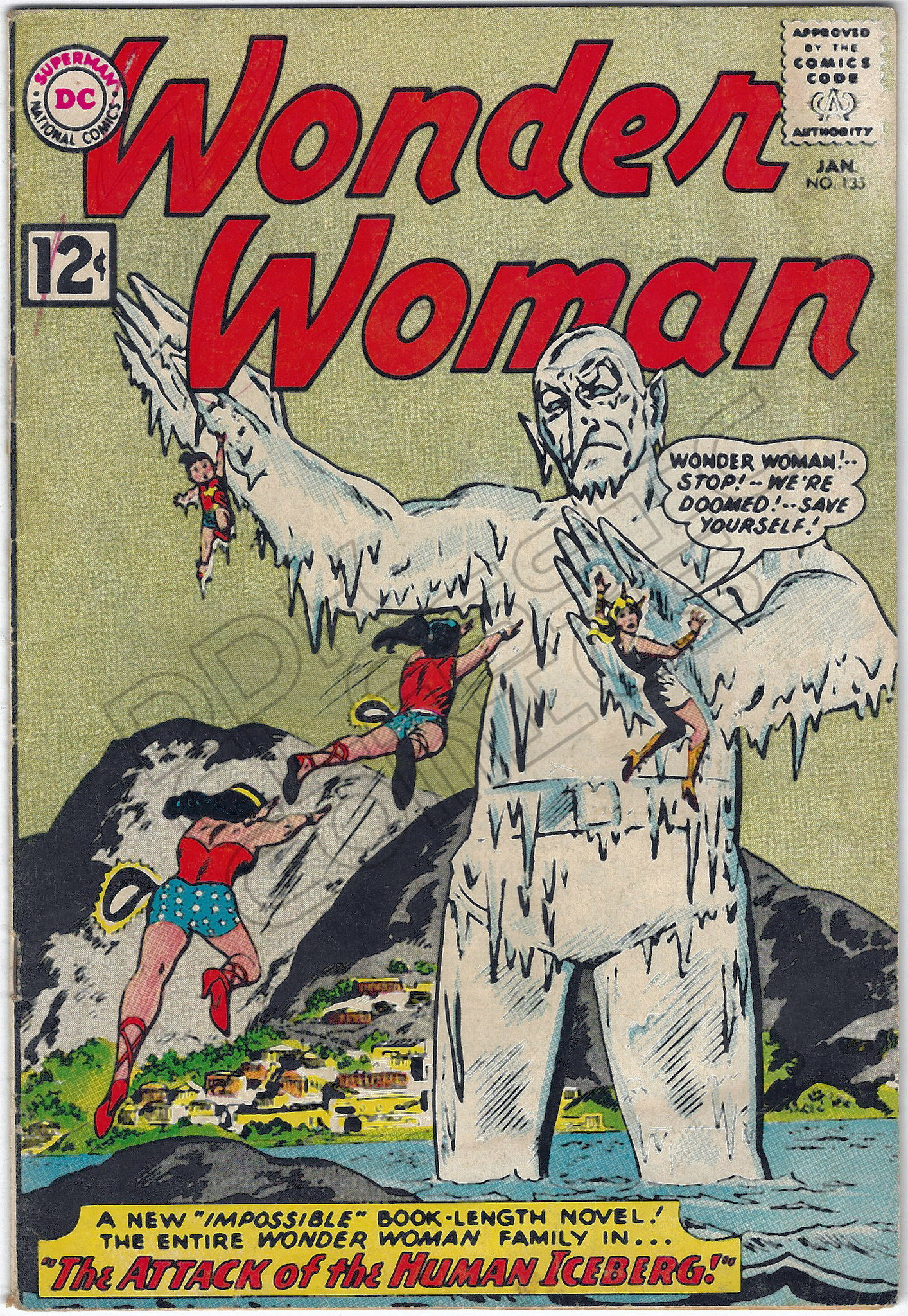 Wonder Woman 135 January 1963