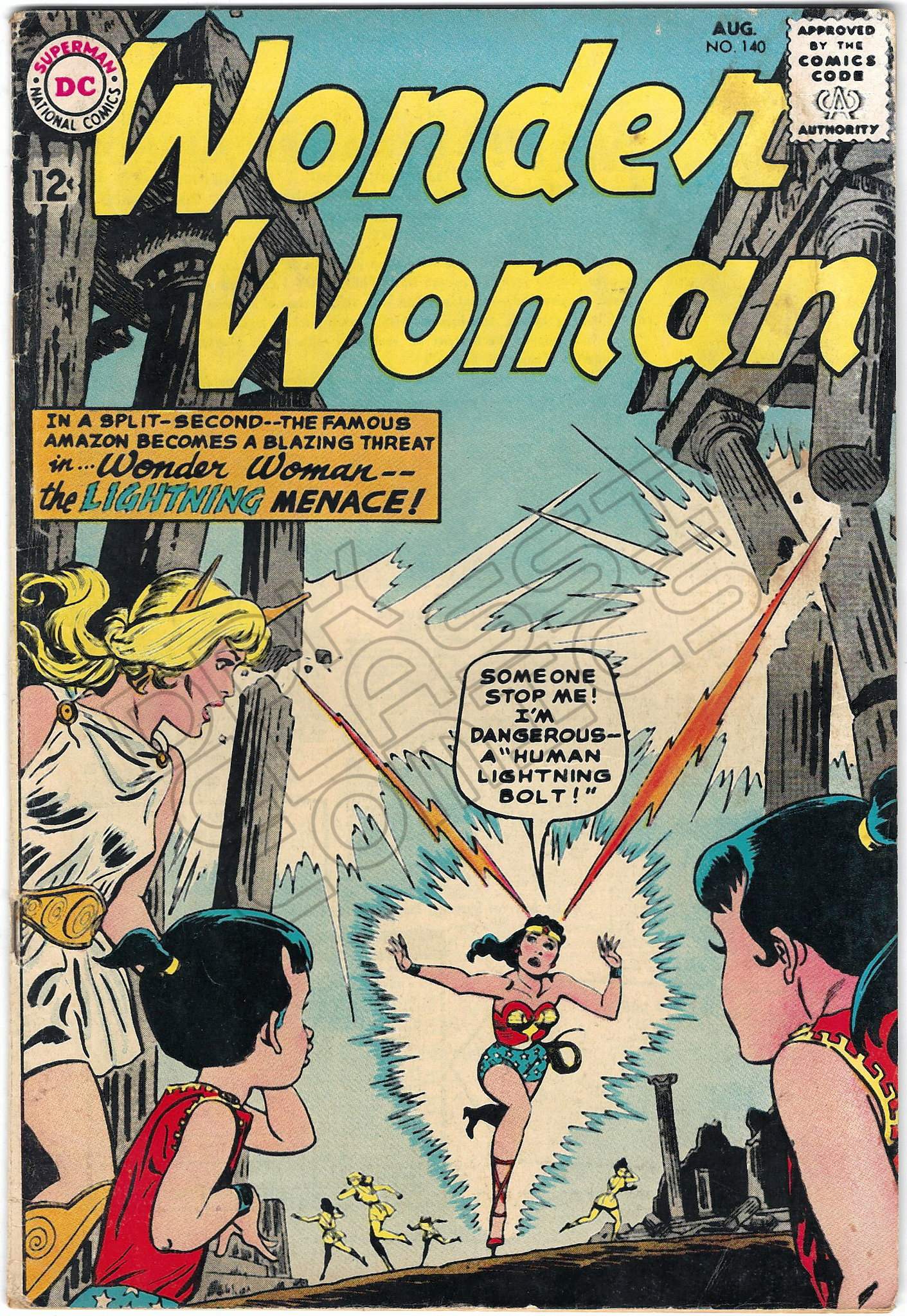 Wonder Woman 140 August 1963