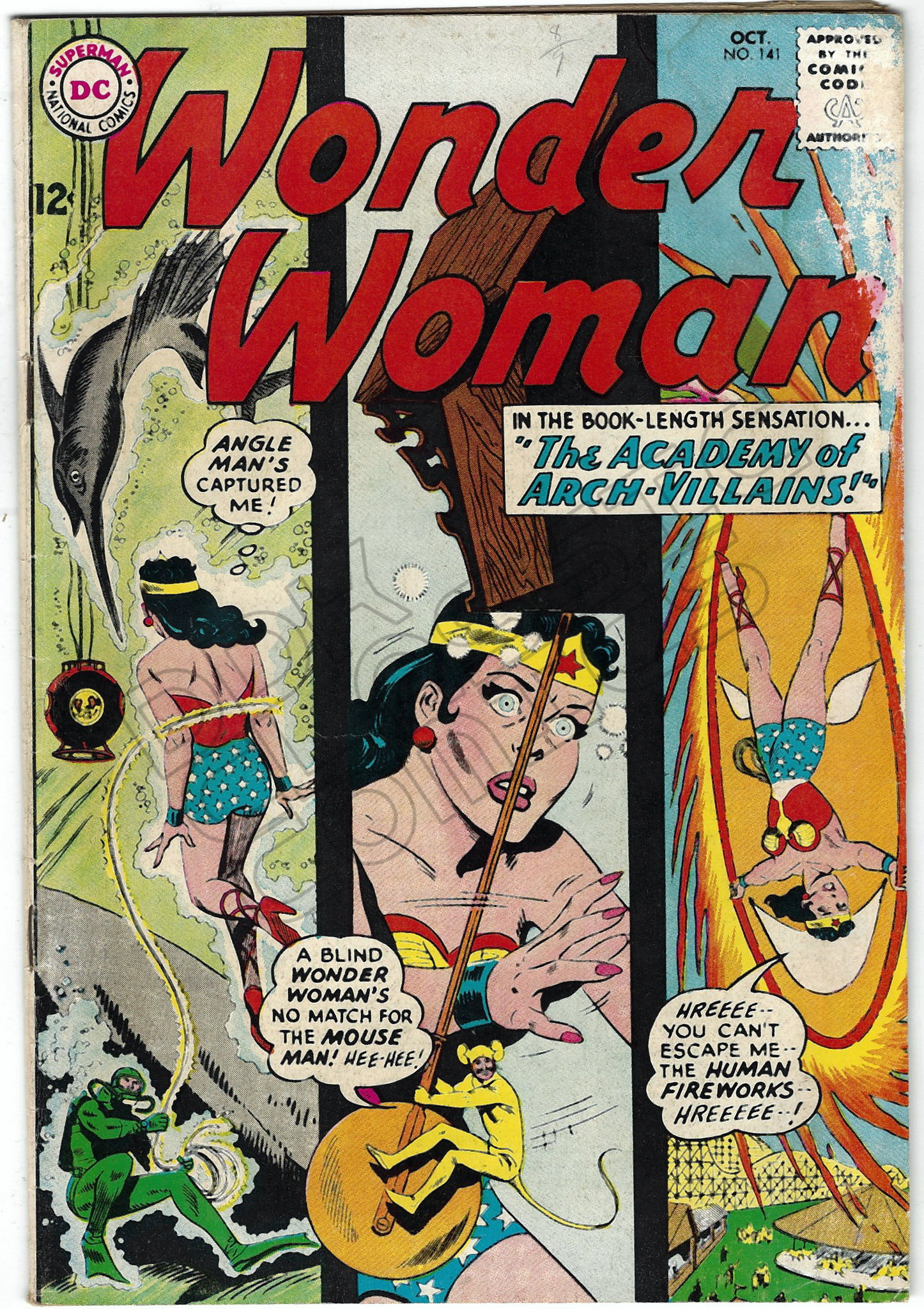 Wonder Woman 141 October 1963