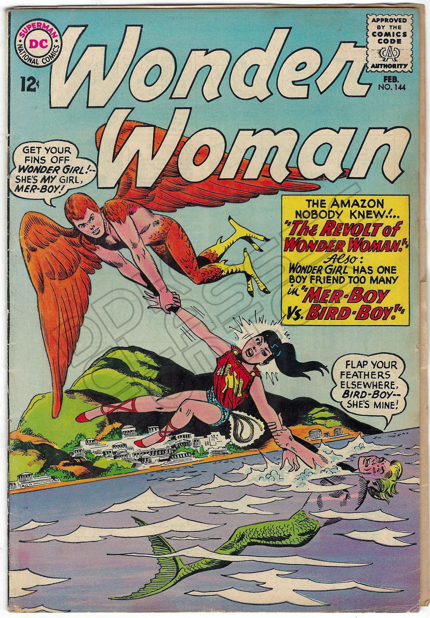 Wonder Woman 144 Feb 1964