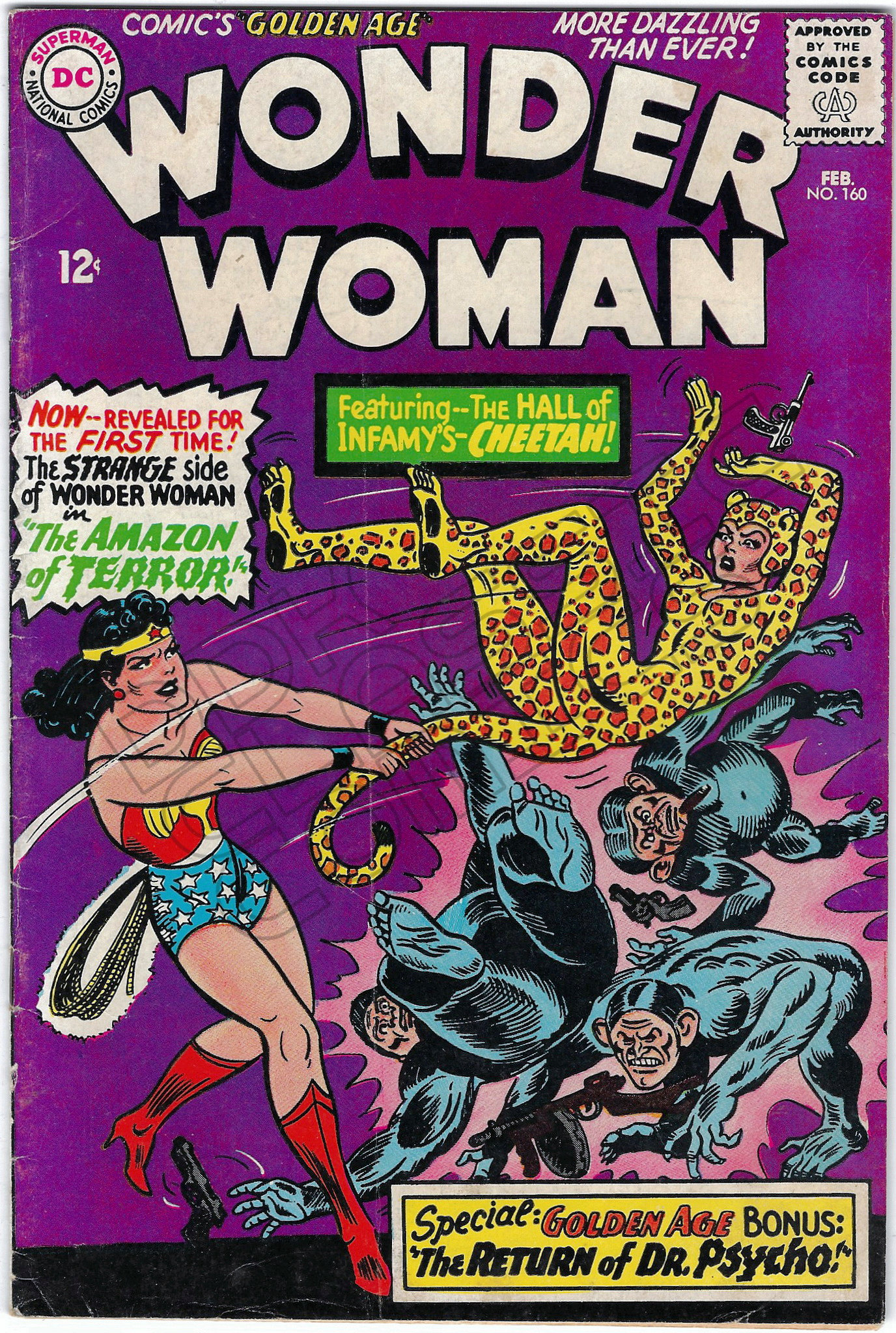 Wonder Woman 160 Feb 1966