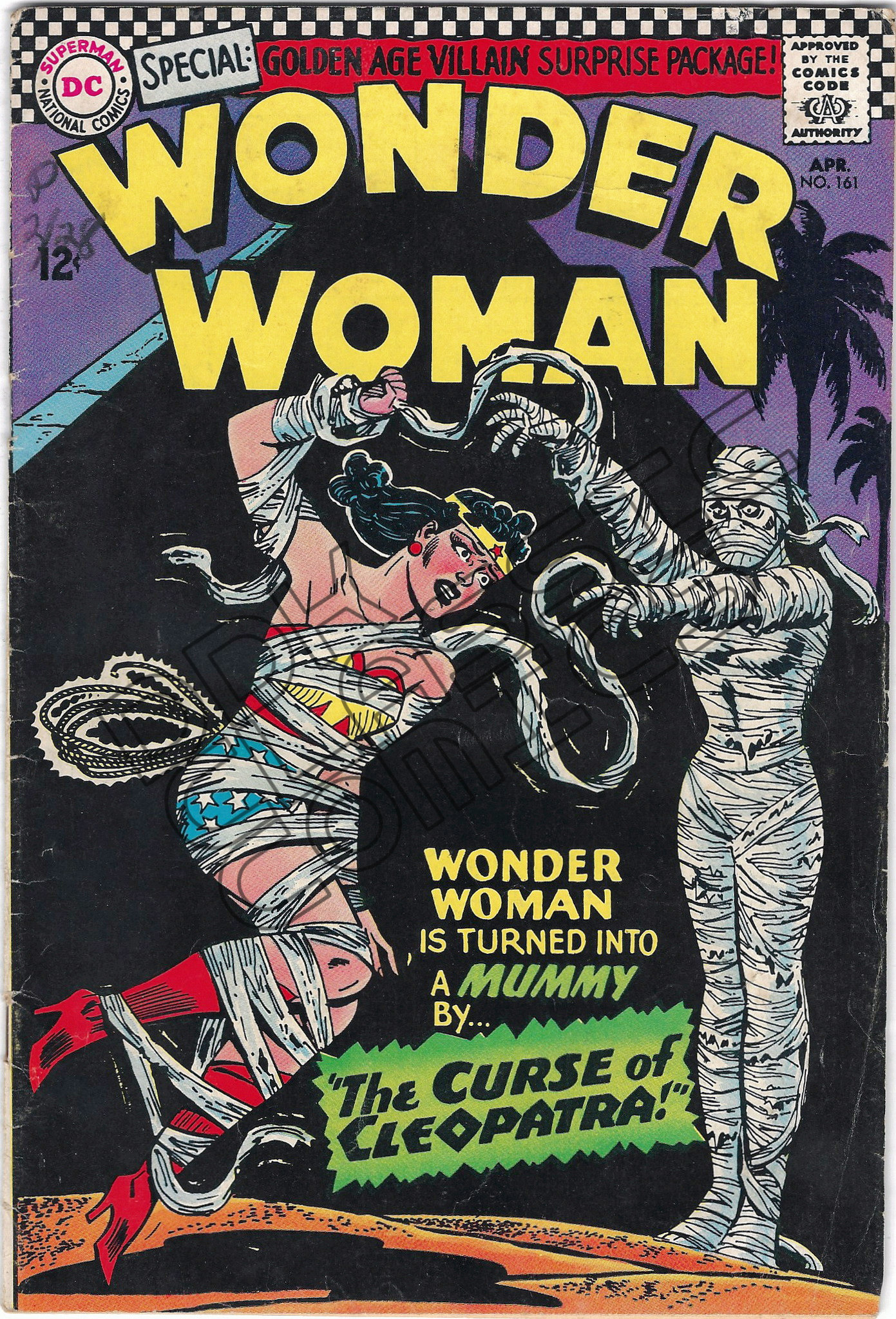 Wonder Woman 161 April 1966